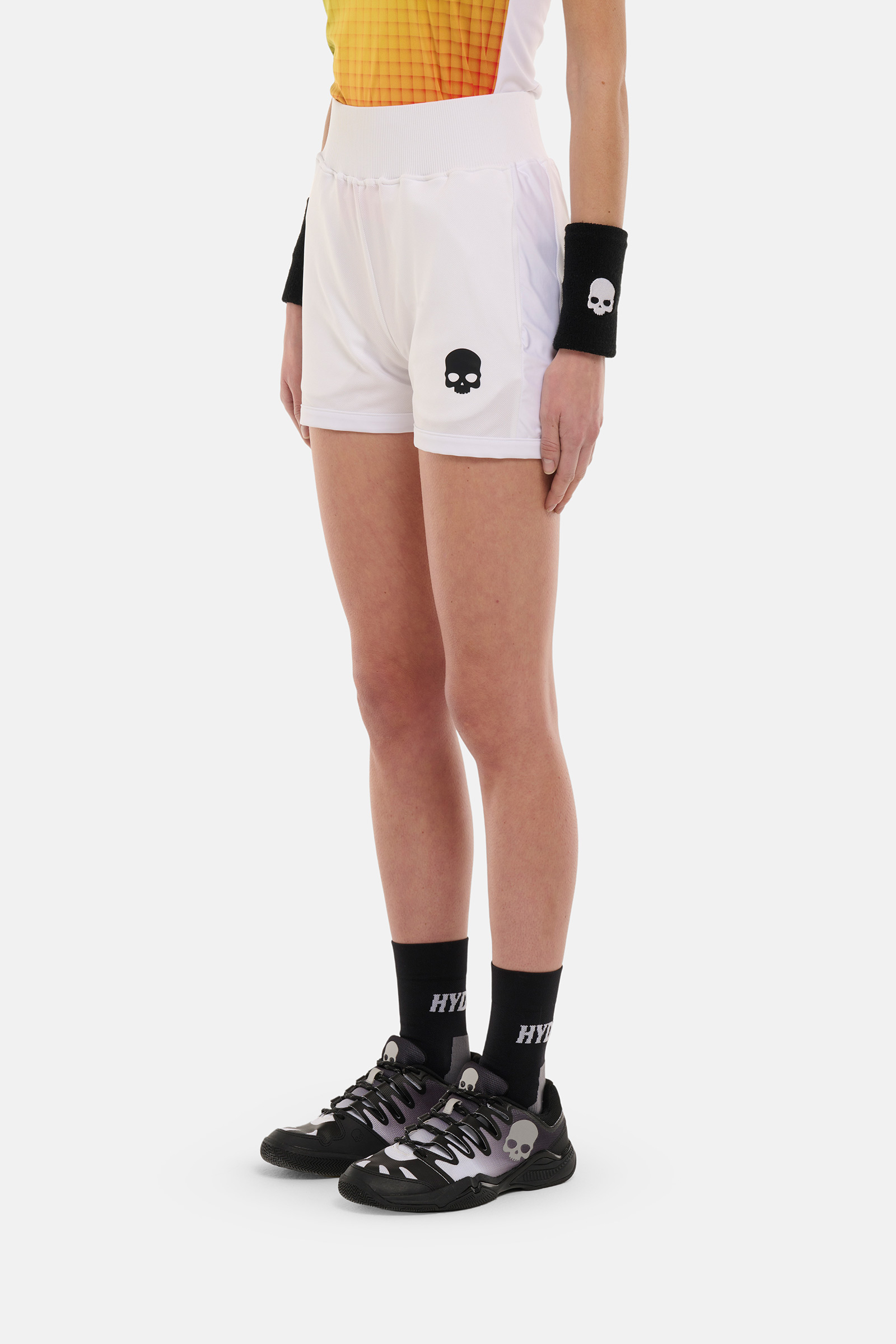 SPECTRUM TECH SHORTS - WHITE - Hydrogen - Luxury Sportwear