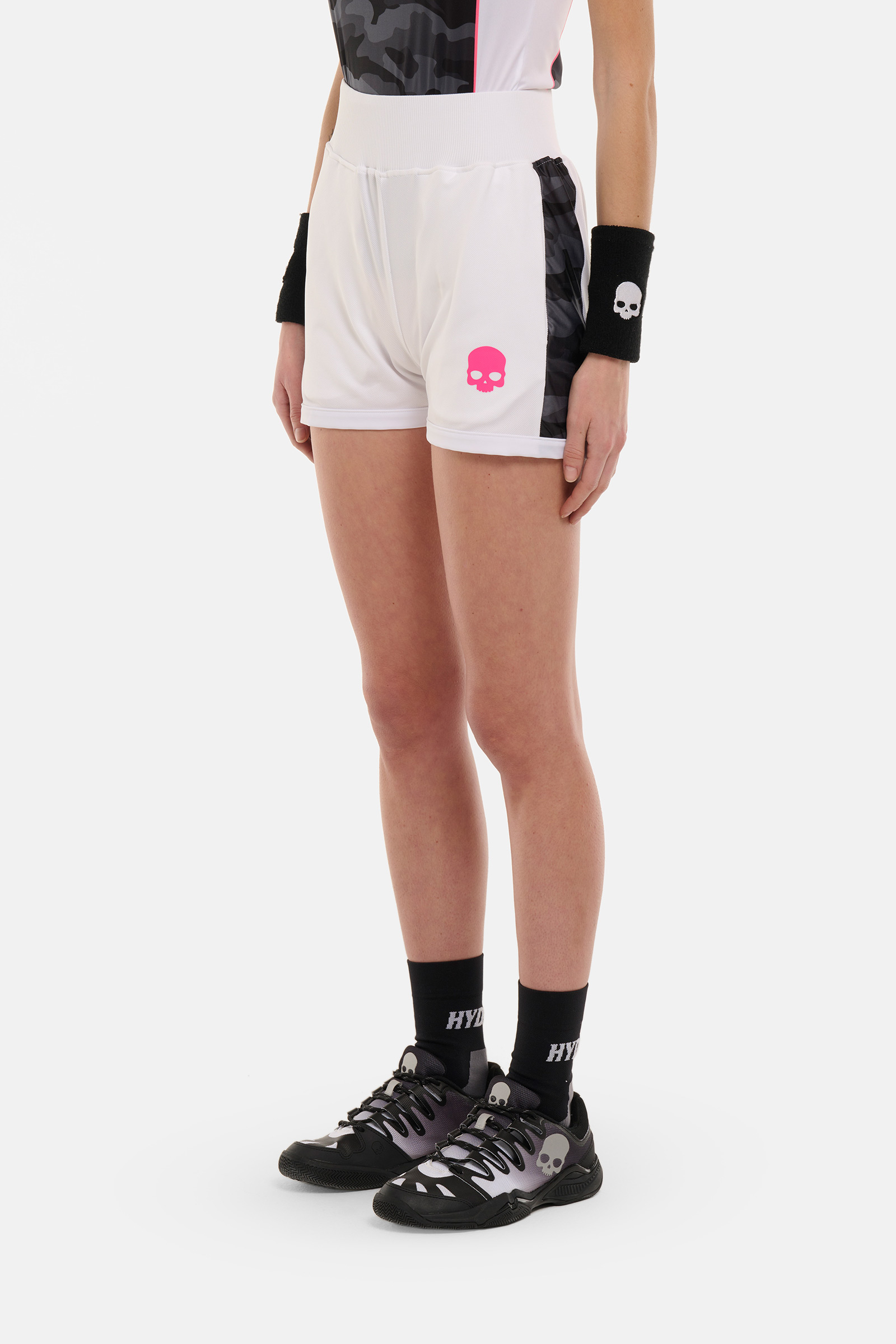 CAMO TECH SHORTS - ANTHRACITE,CAMOUFLAGE - Hydrogen - Luxury Sportwear