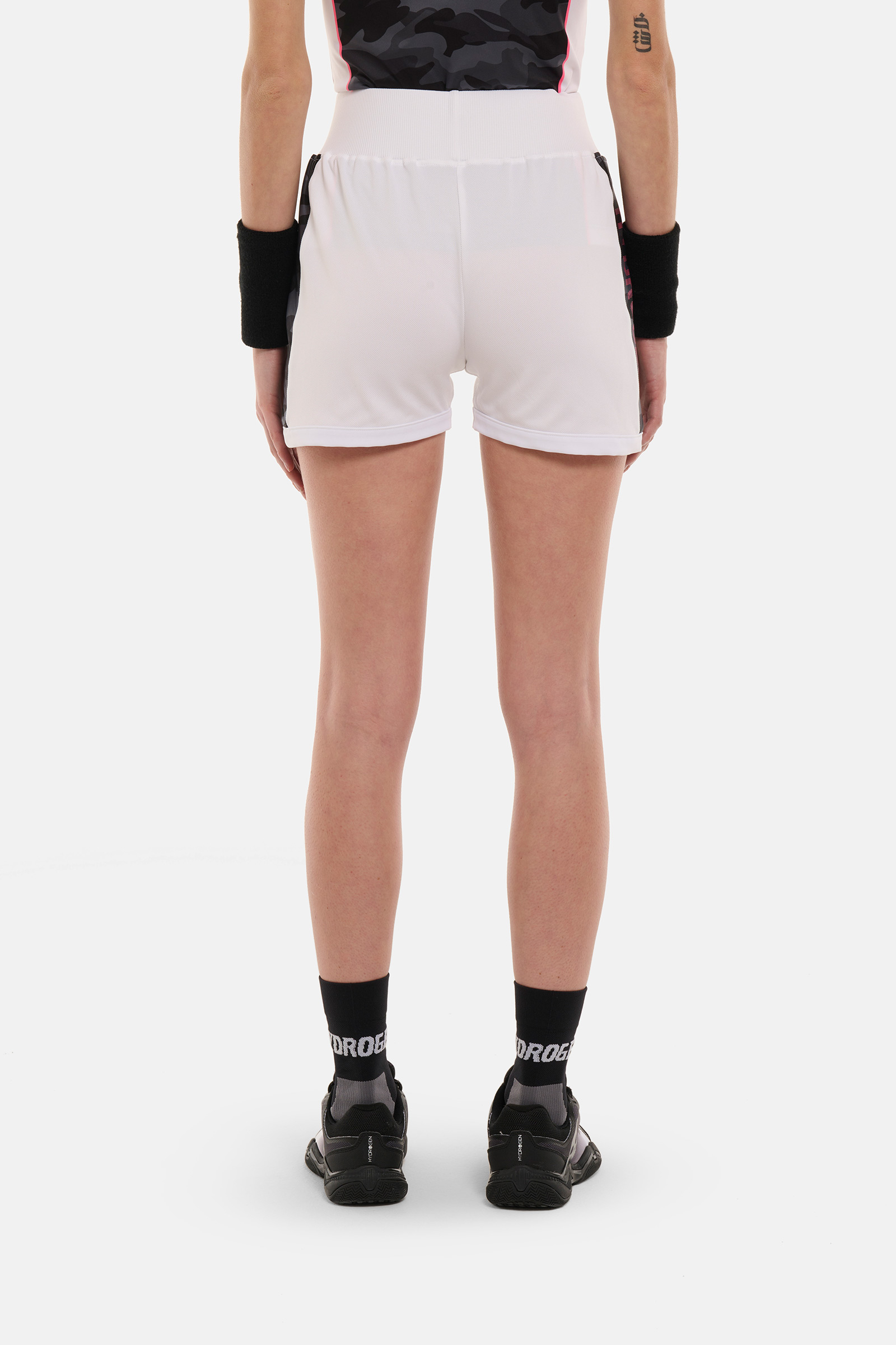 CAMO TECH SHORTS - ANTHRACITE,CAMOUFLAGE - Hydrogen - Luxury Sportwear