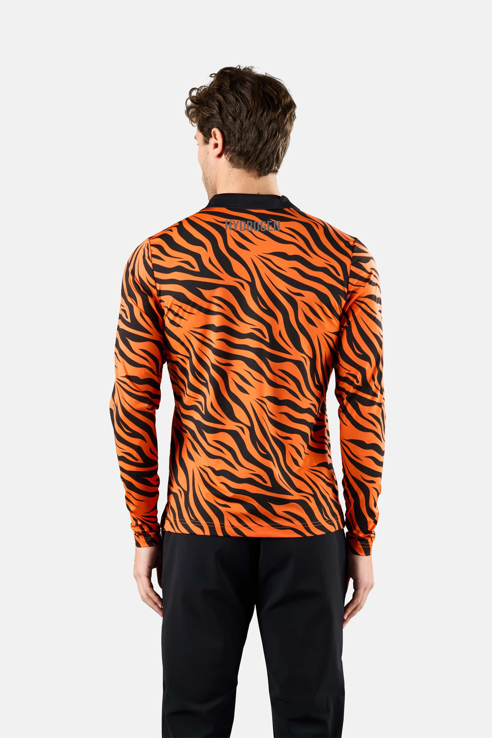 Polo con stampa a manica lunga - ORANGE TIGER - Abbigliamento sportivo | Hydrogen