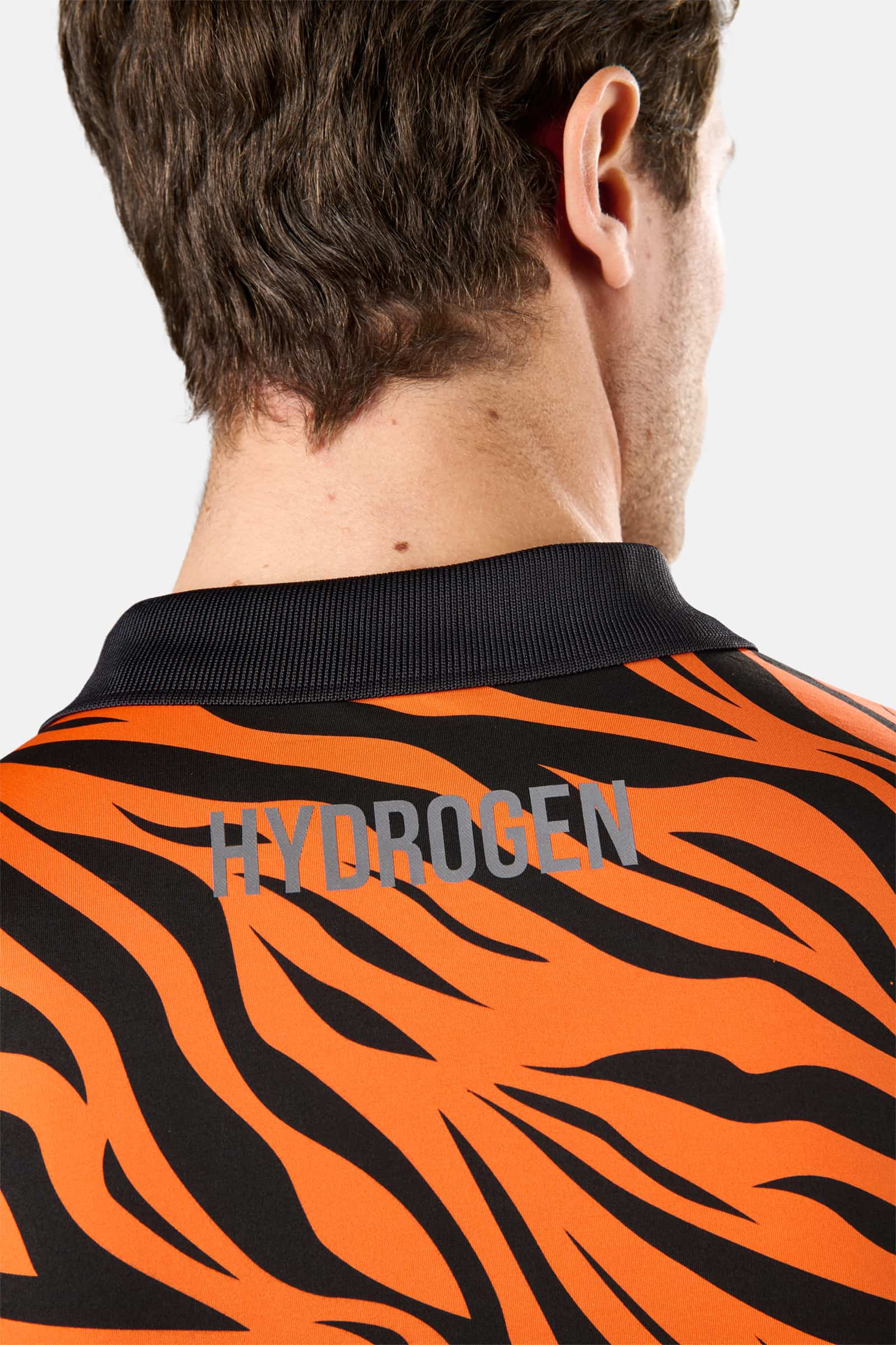 Polo con stampa a manica lunga - ORANGE TIGER - Abbigliamento sportivo | Hydrogen