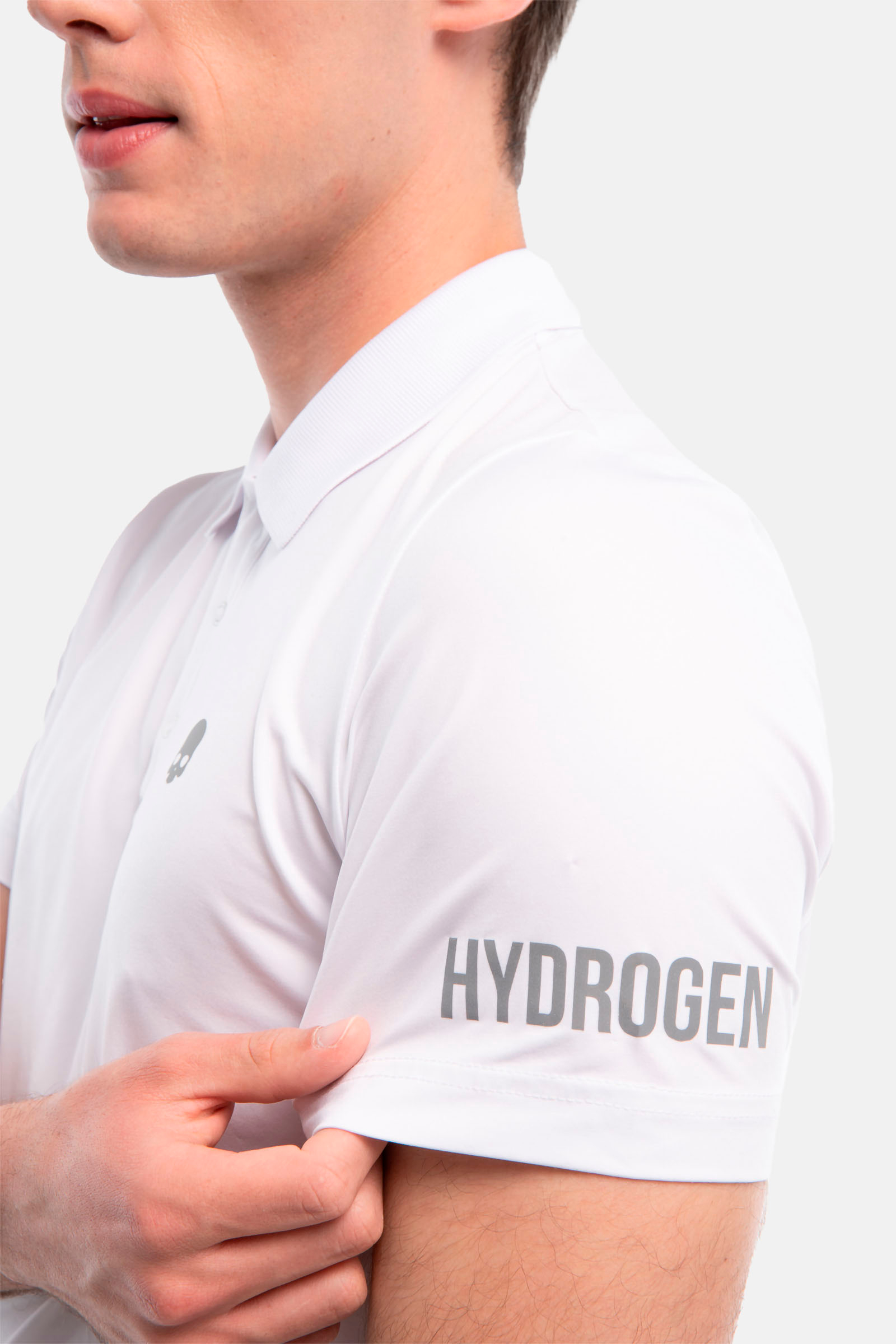 BASIC GOLF POLO - WHITE - Hydrogen - Luxury Sportwear