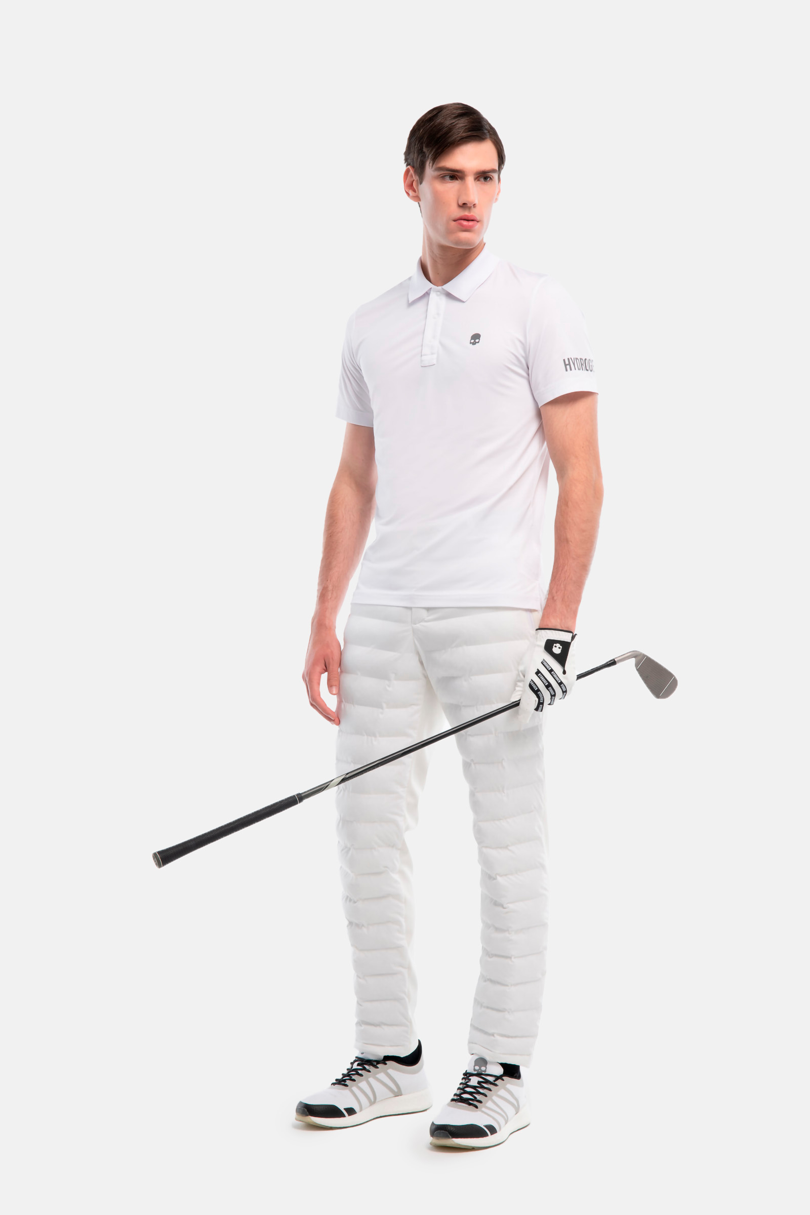 BASIC GOLF POLO - WHITE - Hydrogen - Luxury Sportwear
