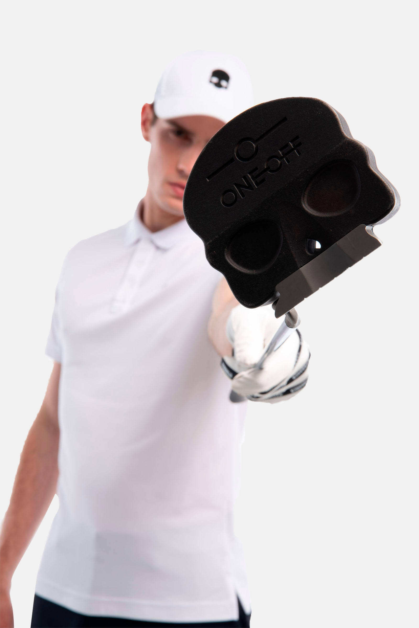 GOLF PIQUET POLO - WHITE - Hydrogen - Luxury Sportwear