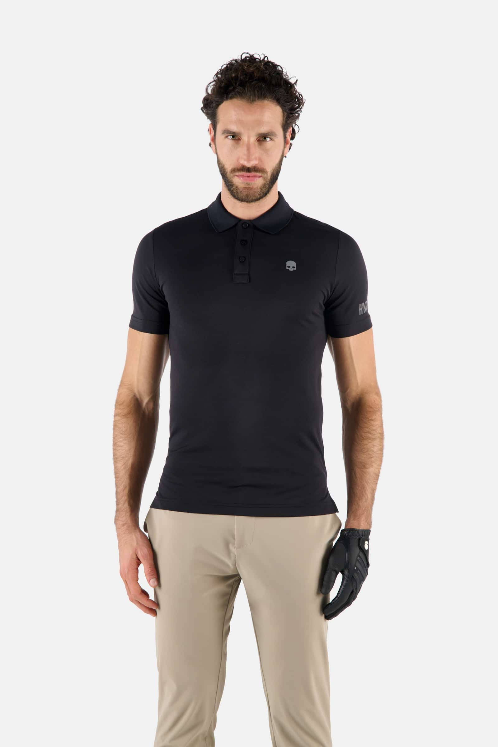 GOLF PIQUET POLO COMFORT - Apparel - Hydrogen - Luxury Sportwear