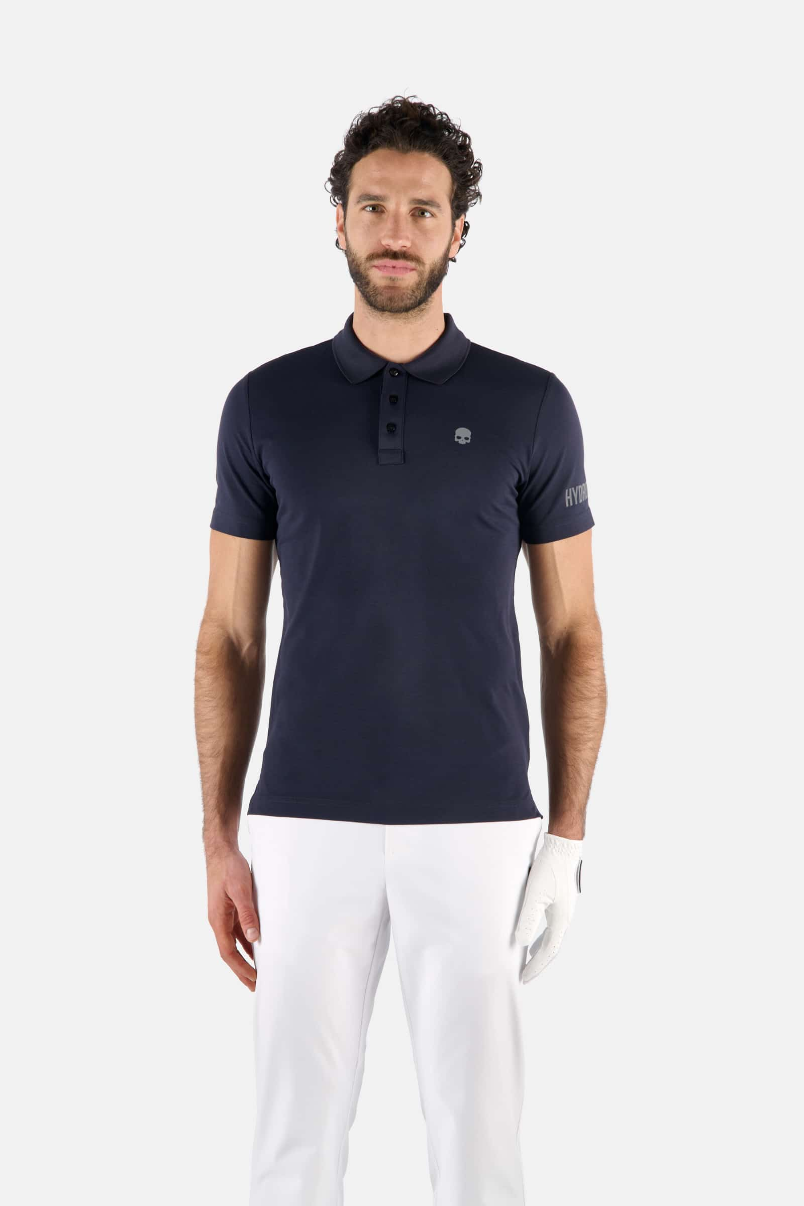 GOLF PIQUET POLO COMFORT - BLUE - Hydrogen - Luxury Sportwear