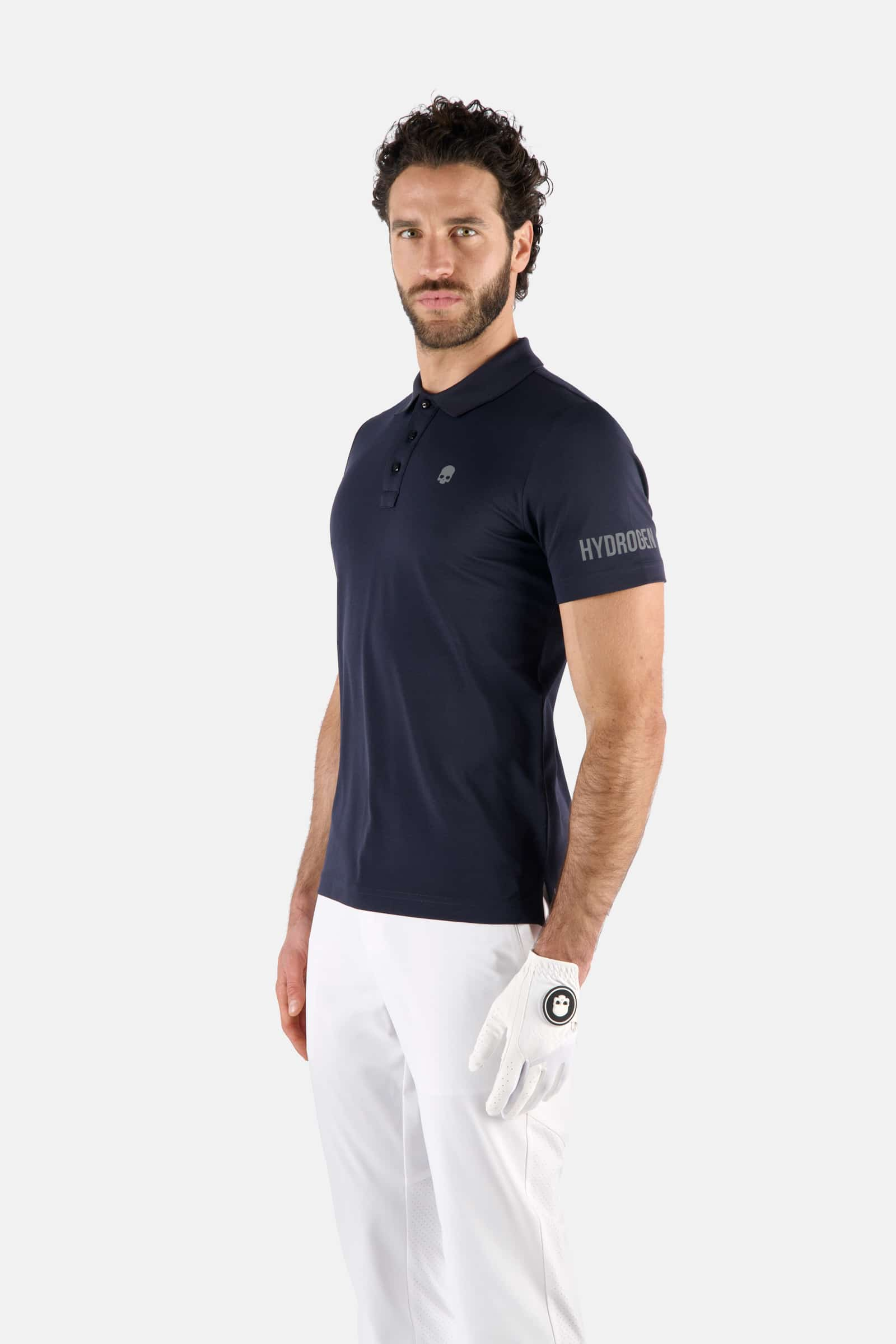 GOLF PIQUET POLO COMFORT - BLUE - Hydrogen - Luxury Sportwear