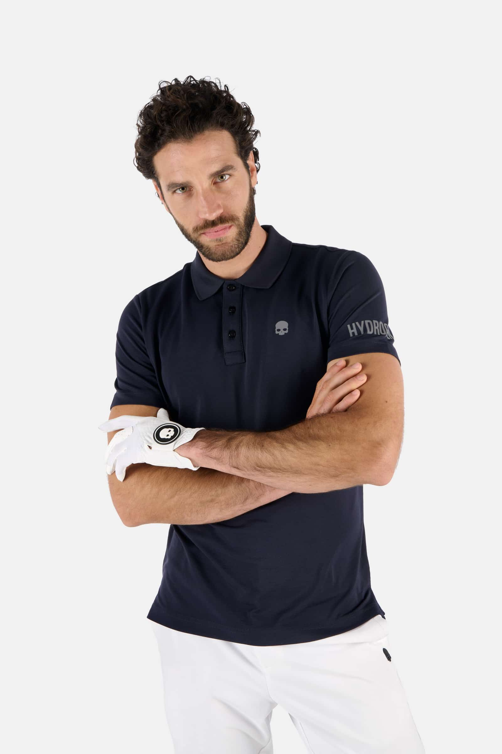 GOLF PIQUET POLO COMFORT - BLUE - Hydrogen - Luxury Sportwear