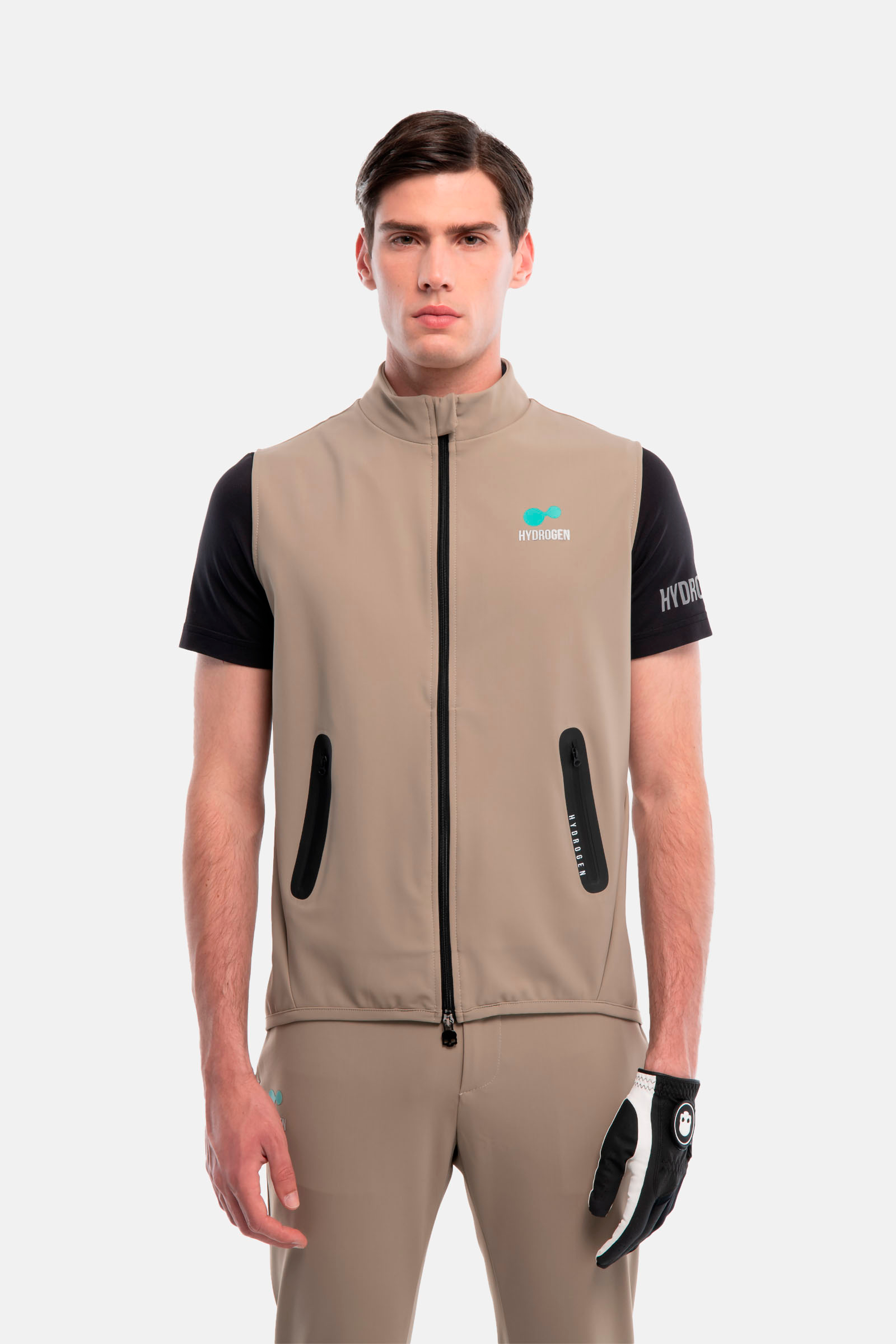 H2 TECH VEST - BEIGE - Hydrogen - Luxury Sportwear