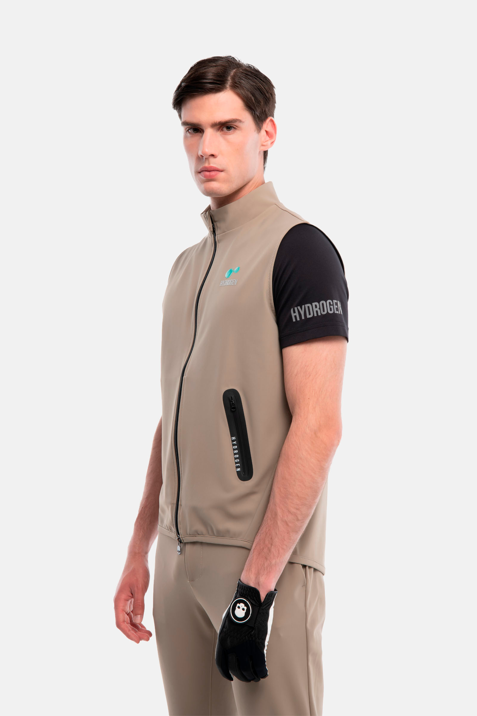 H2 TECH VEST - BEIGE - Hydrogen - Luxury Sportwear