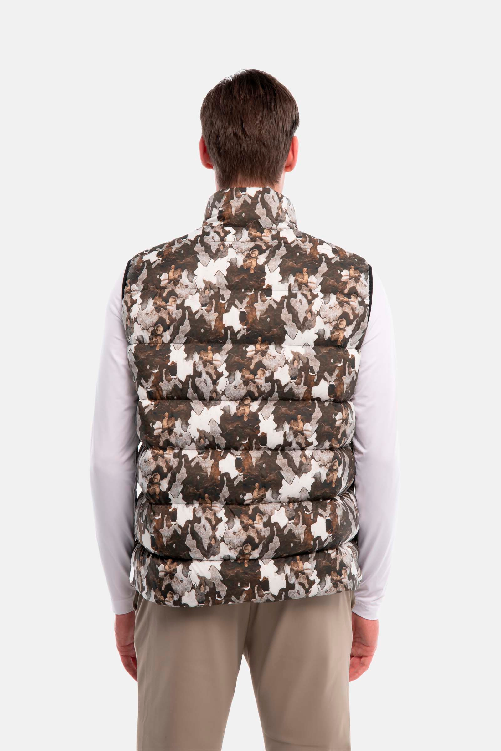 CAMO VEST 130GR - BROWN - Hydrogen - Luxury Sportwear