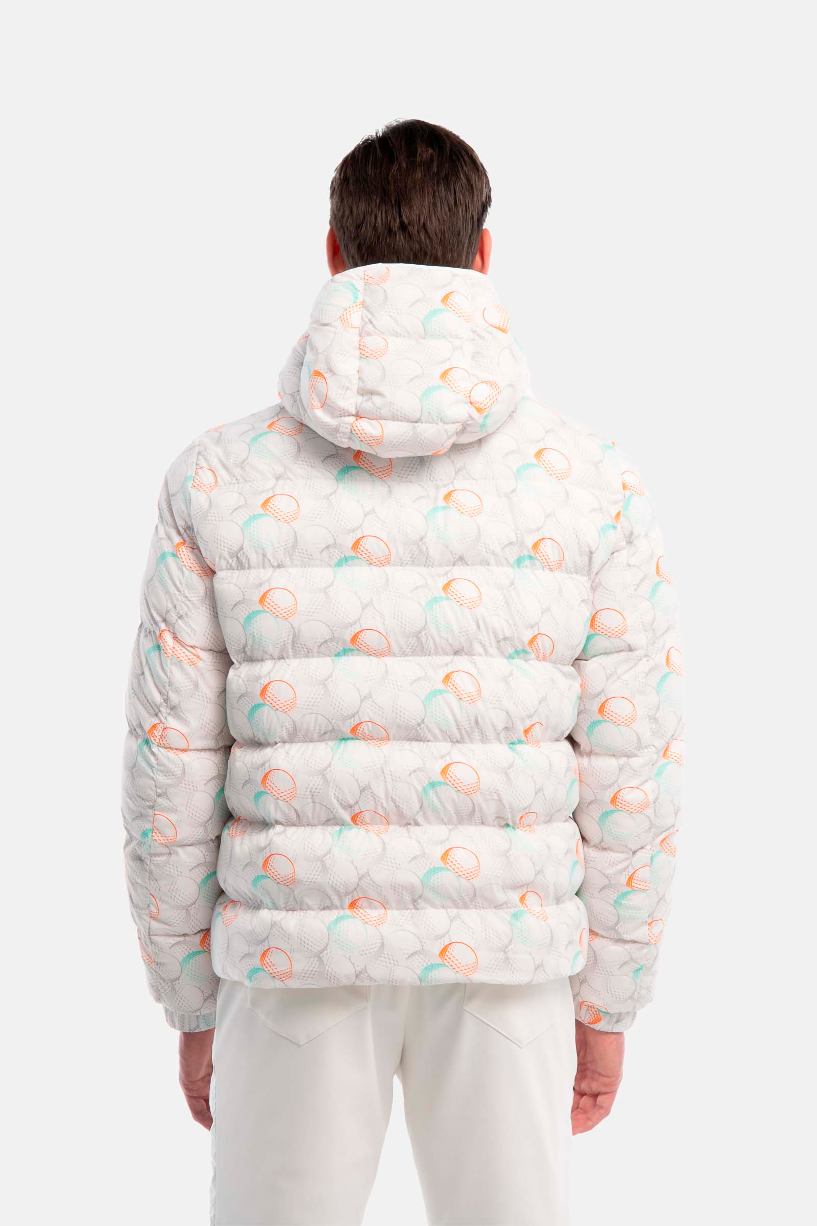 DOWN JACKET 200GR - GREY,GREEN,ORANGE - Hydrogen - Luxury Sportwear