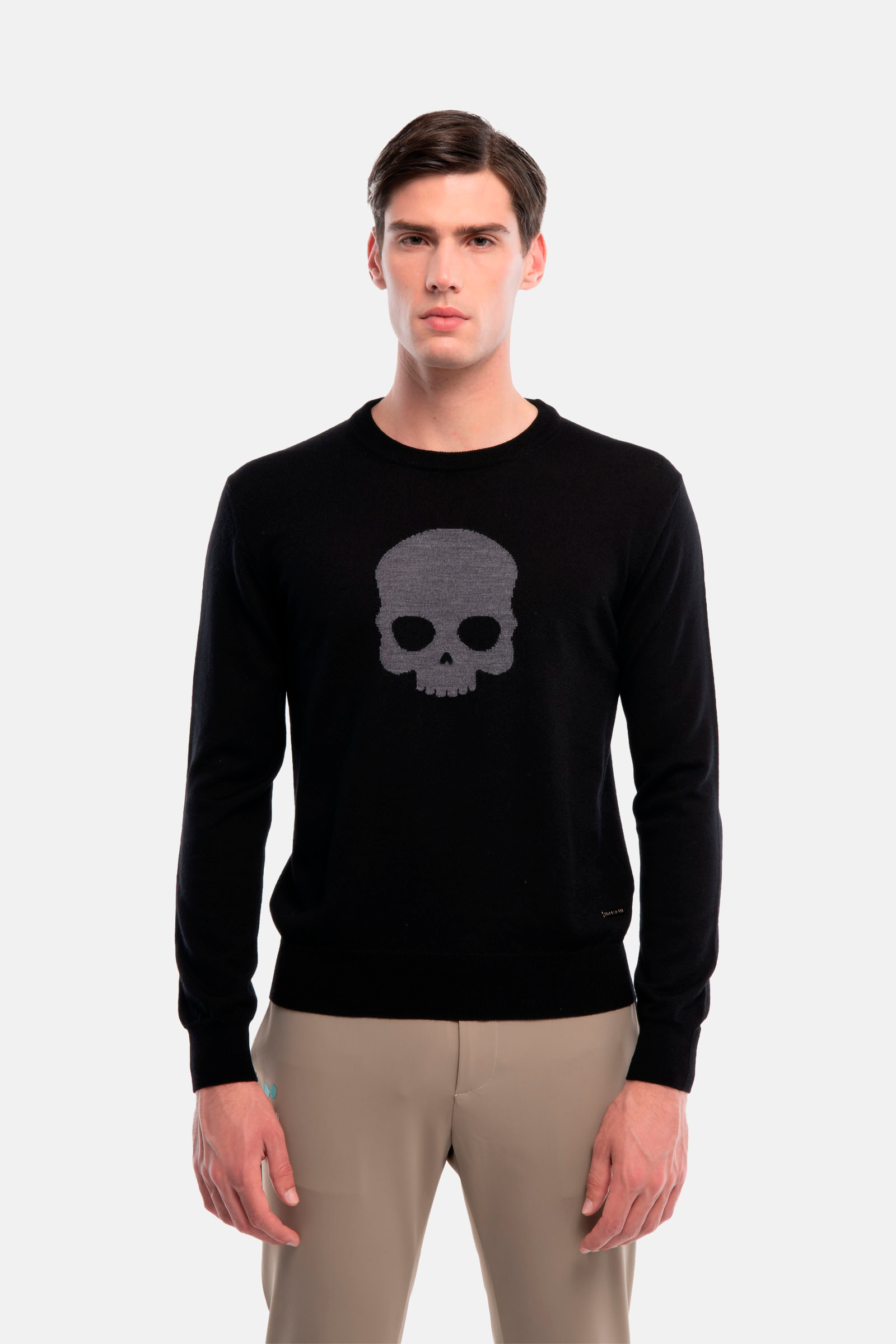 SKULL PULLOVER - Hydrogen - Luxury Sportwear