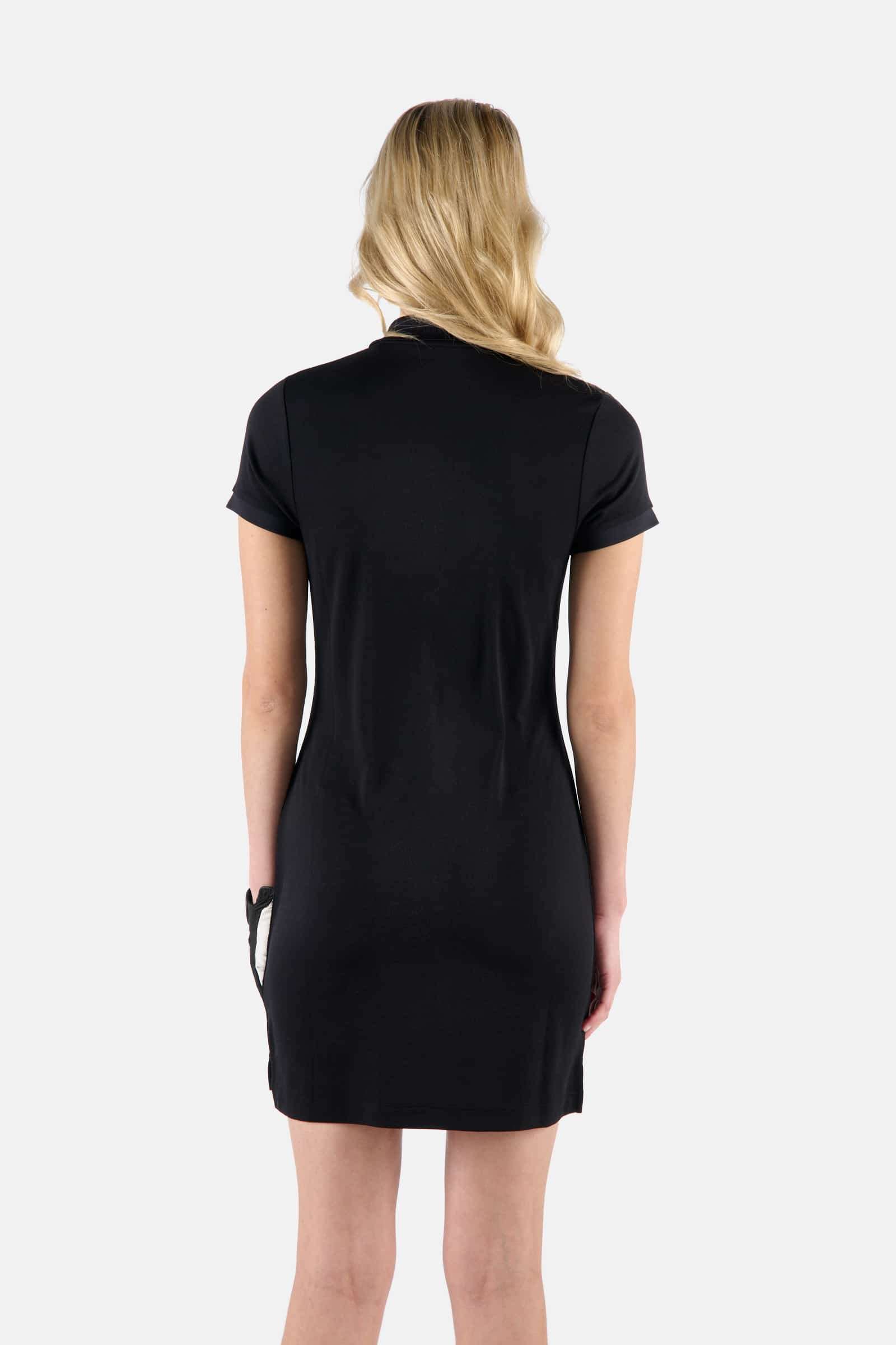 PIQUET DRESS - BLACK - Hydrogen - Luxury Sportwear