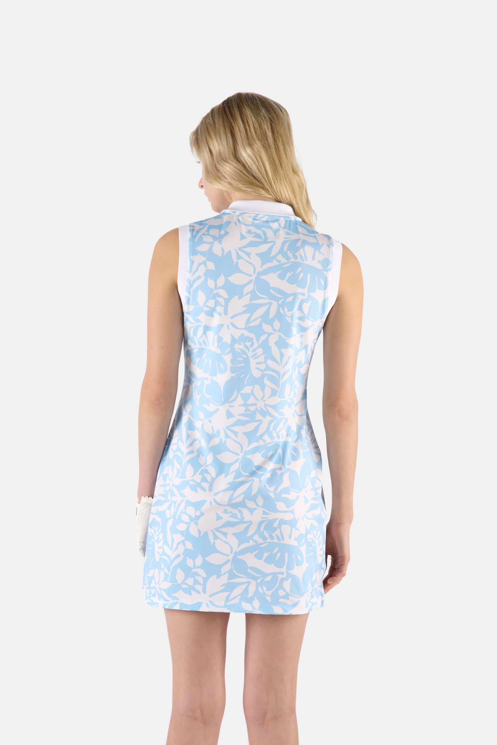 SLEEVELESS DRESS - WHITE - Hydrogen - Luxury Sportwear