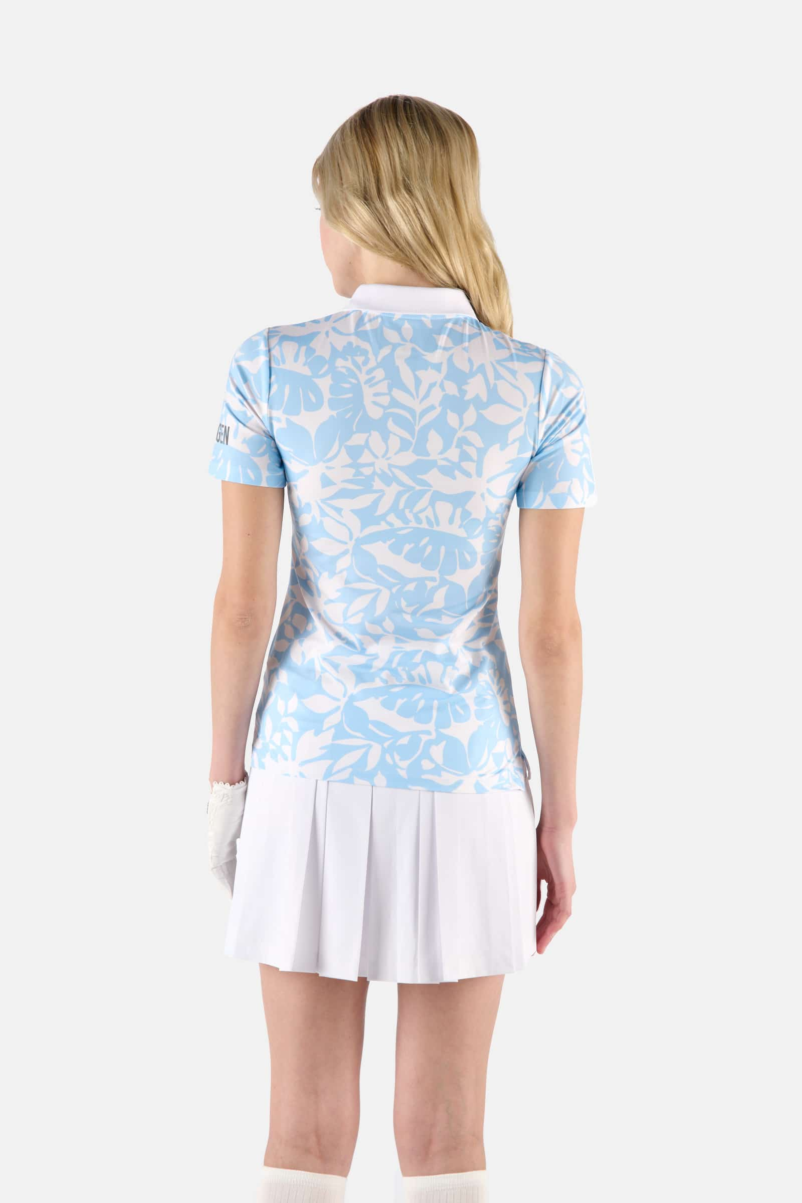 POLO CON STAMPA JUNGLE - WHITE - Abbigliamento sportivo | Hydrogen