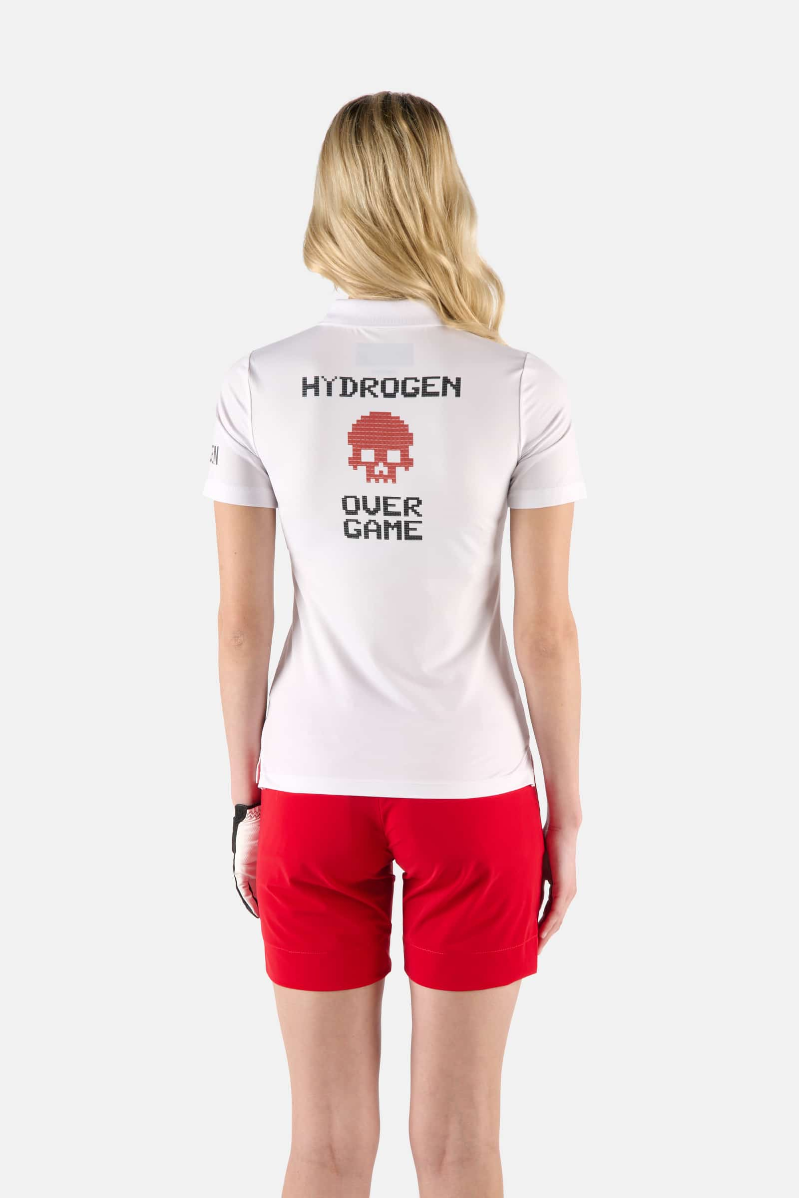 OVER GAME GOLF POLO - WHITE - Hydrogen - Luxury Sportwear