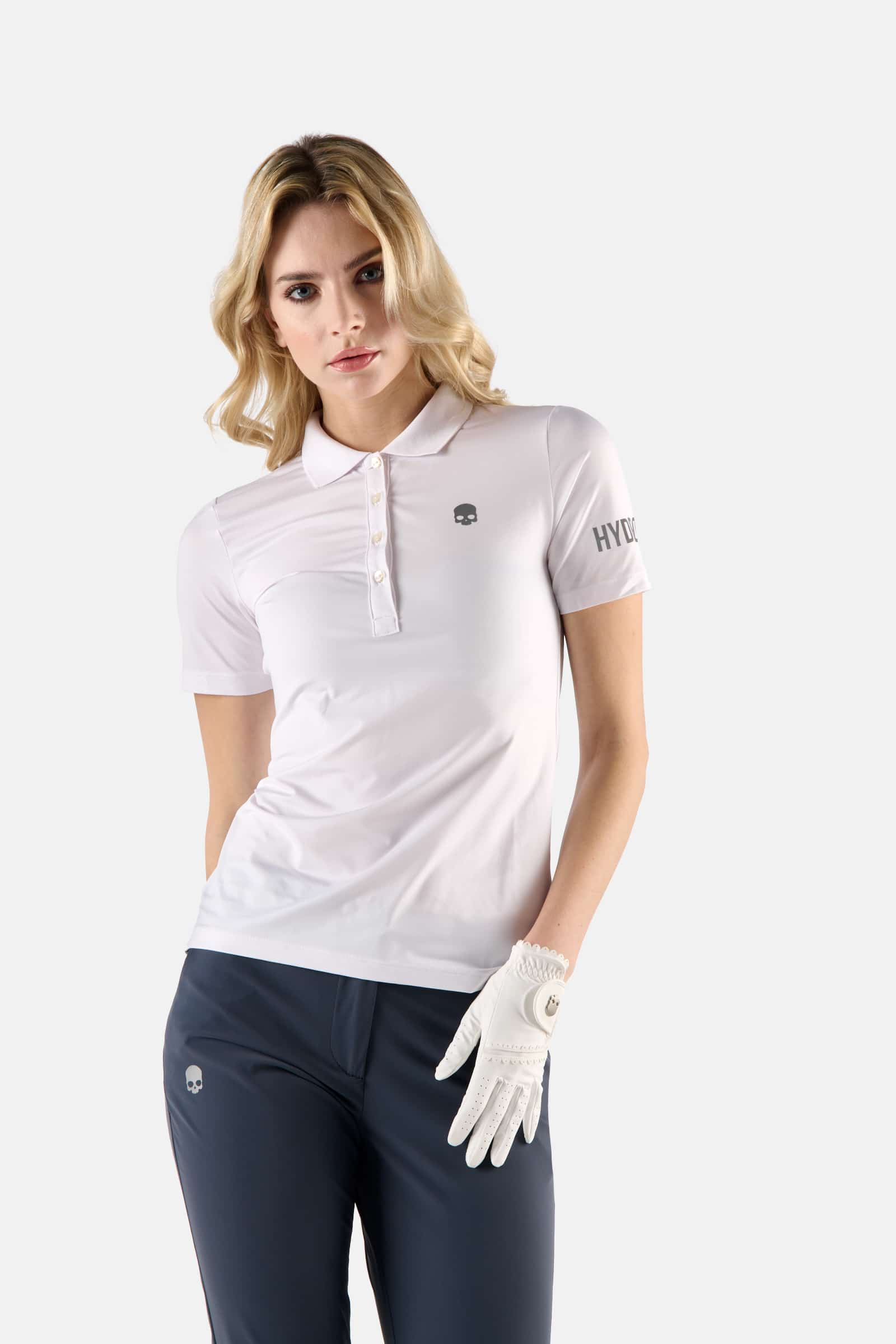 BASIC GOLF POLO - WHITE - Hydrogen - Luxury Sportwear