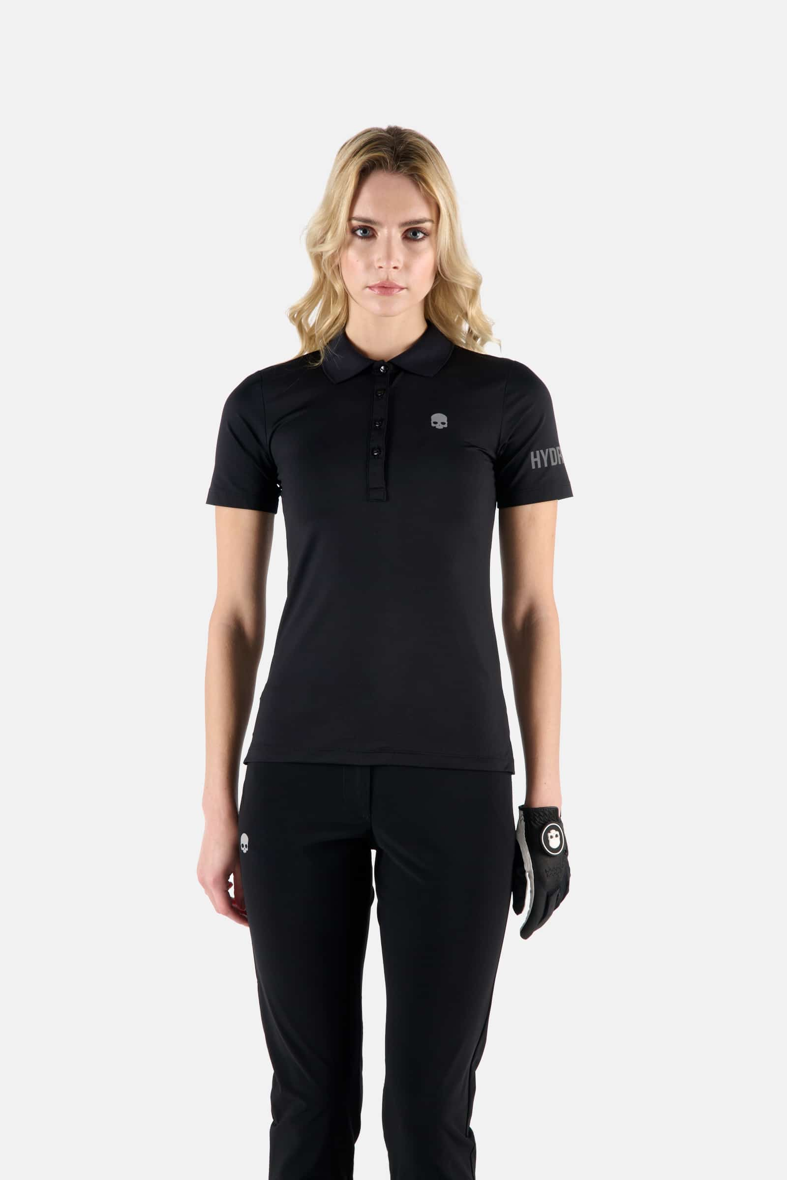BASIC GOLF POLO COMFORT - BLACK - Hydrogen - Luxury Sportwear
