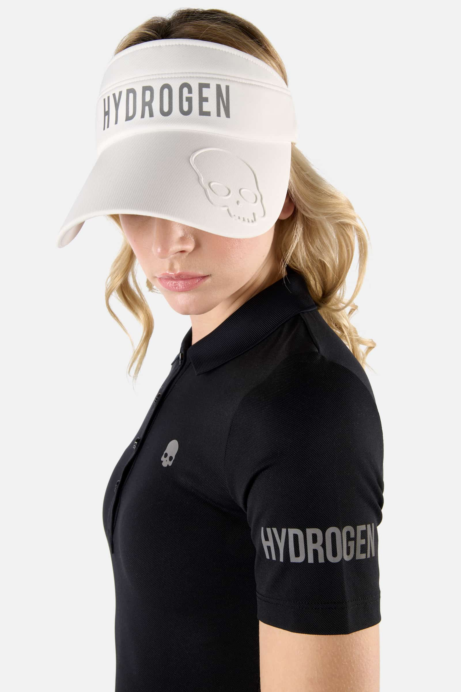 GOLF PIQUET POLO - BLACK - Hydrogen - Luxury Sportwear