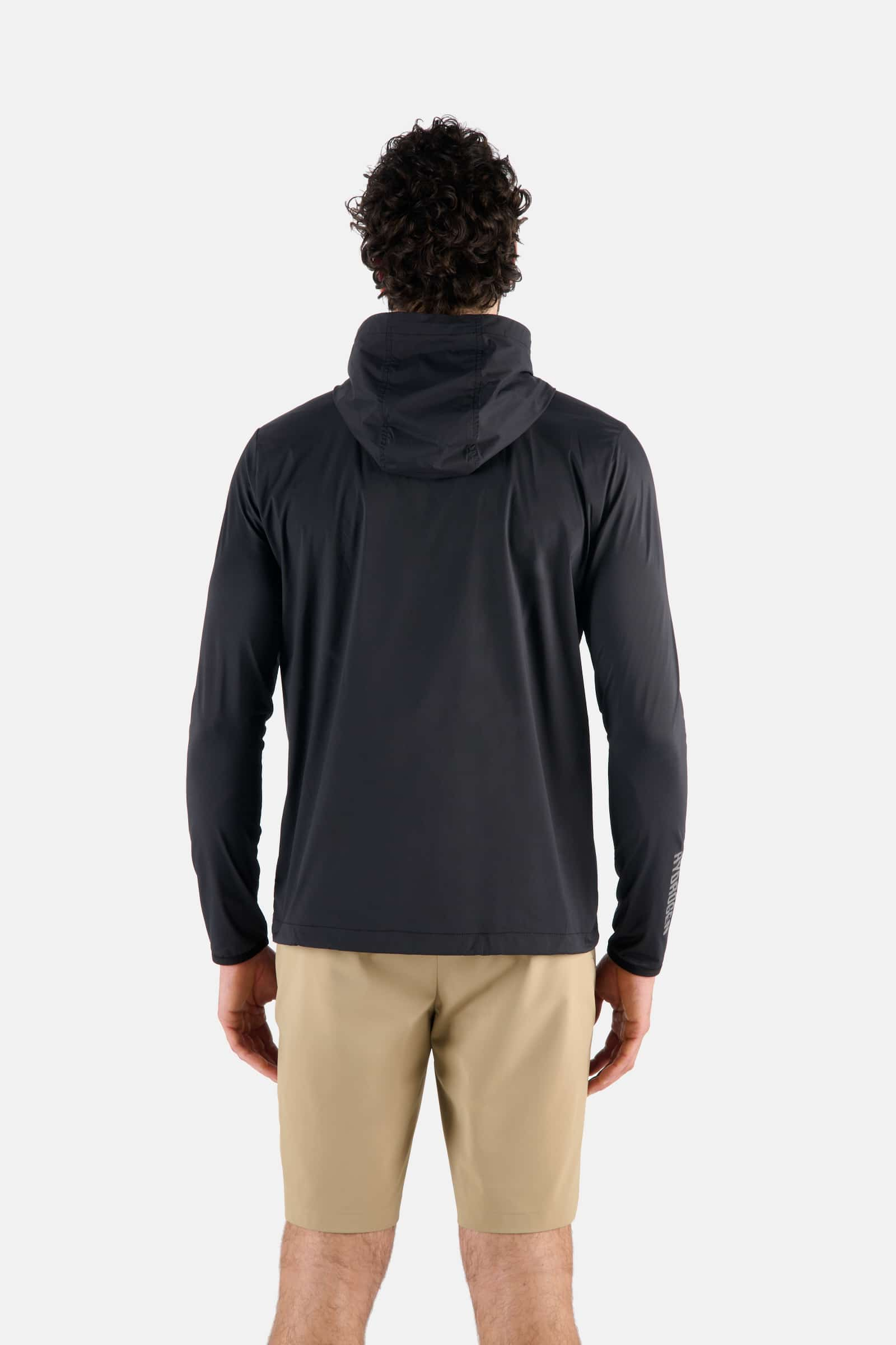 WINDBREAKER JACKET - BLACK - Hydrogen - Luxury Sportwear