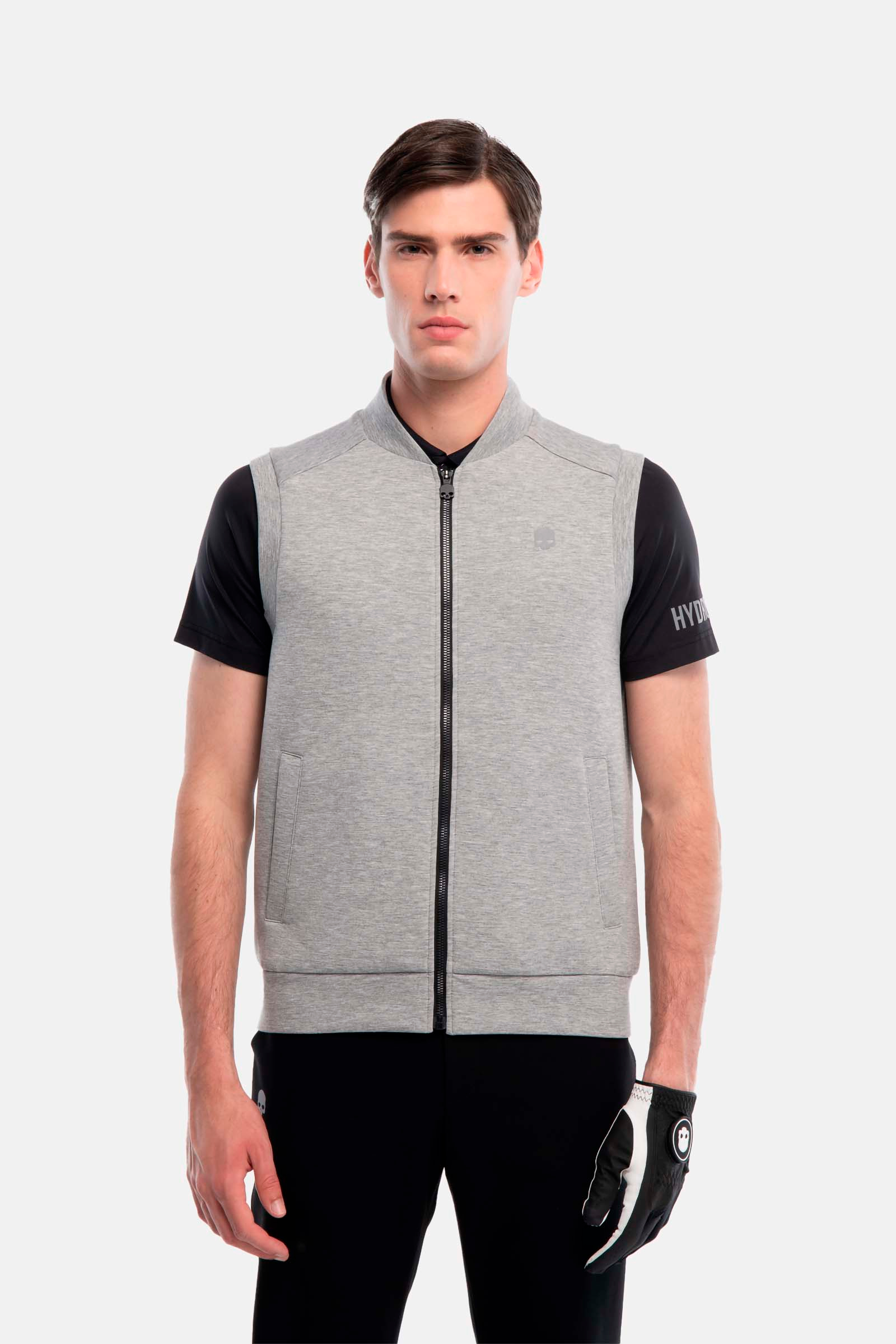 SLEEVELESS SWEATSHIRT - Hydrogen - Luxury Sportwear