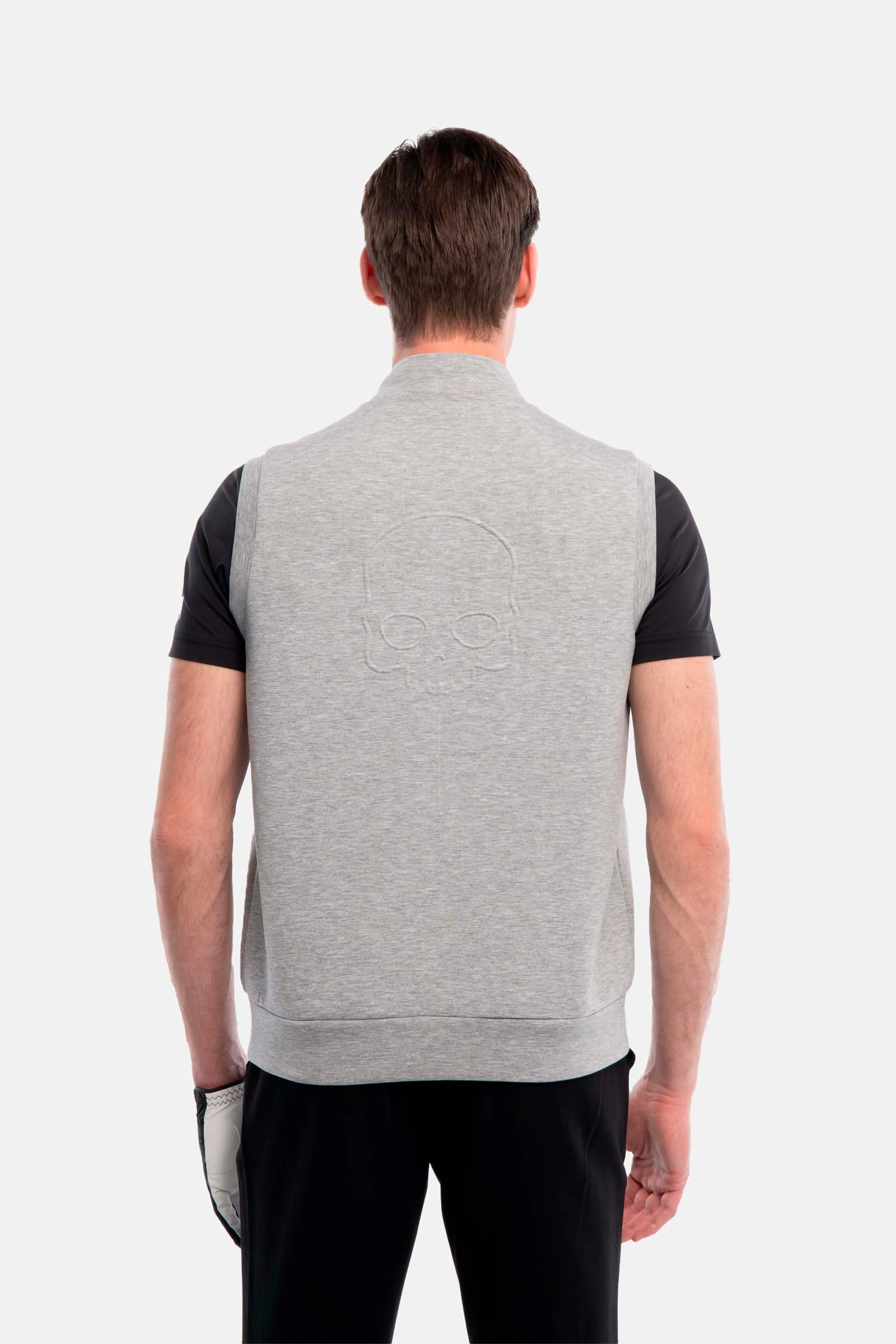 SLEEVELESS SWEATSHIRT - GREY - Hydrogen - Luxury Sportwear