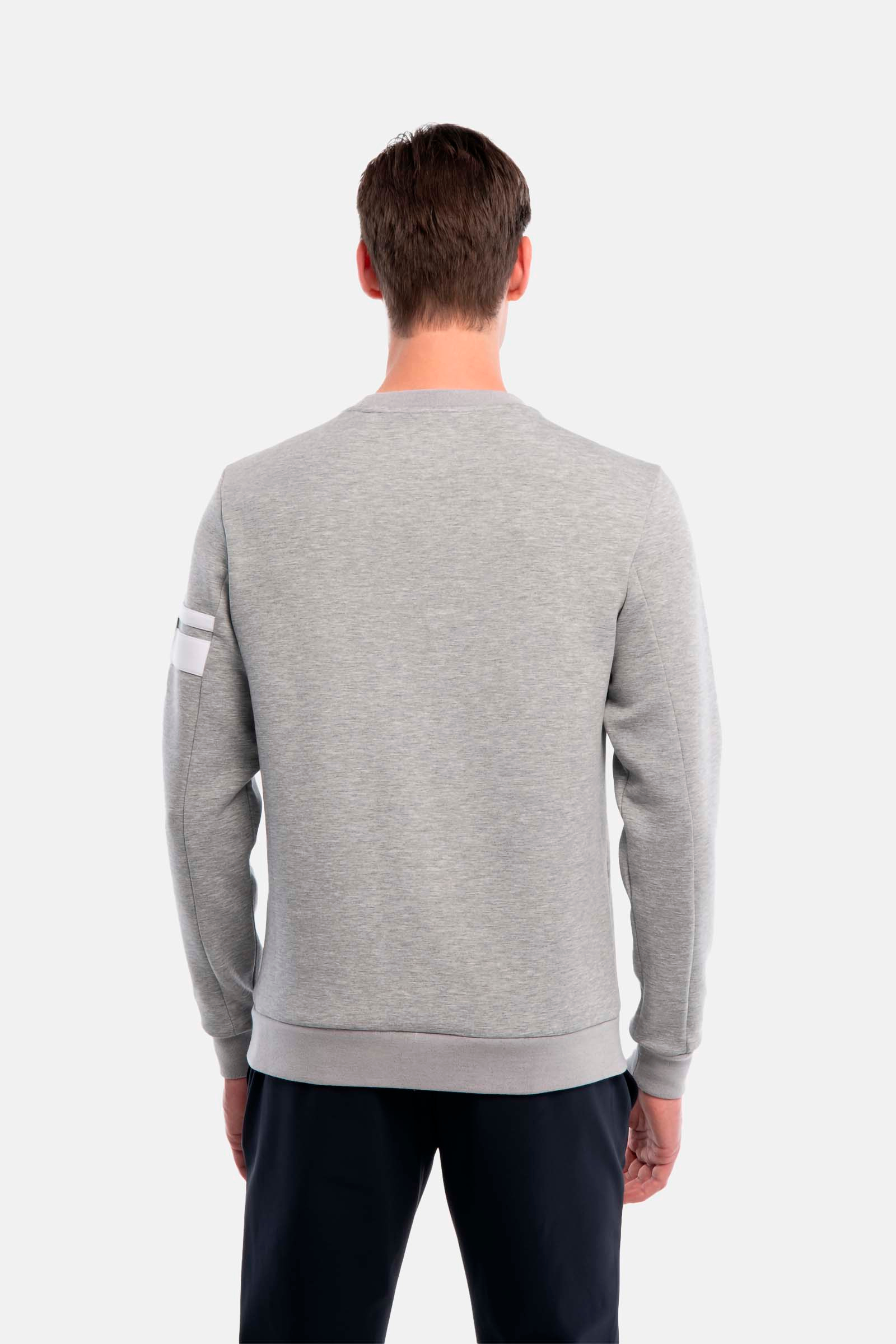 CREWNECK SWEATSHIRT - GREY - Hydrogen - Luxury Sportwear