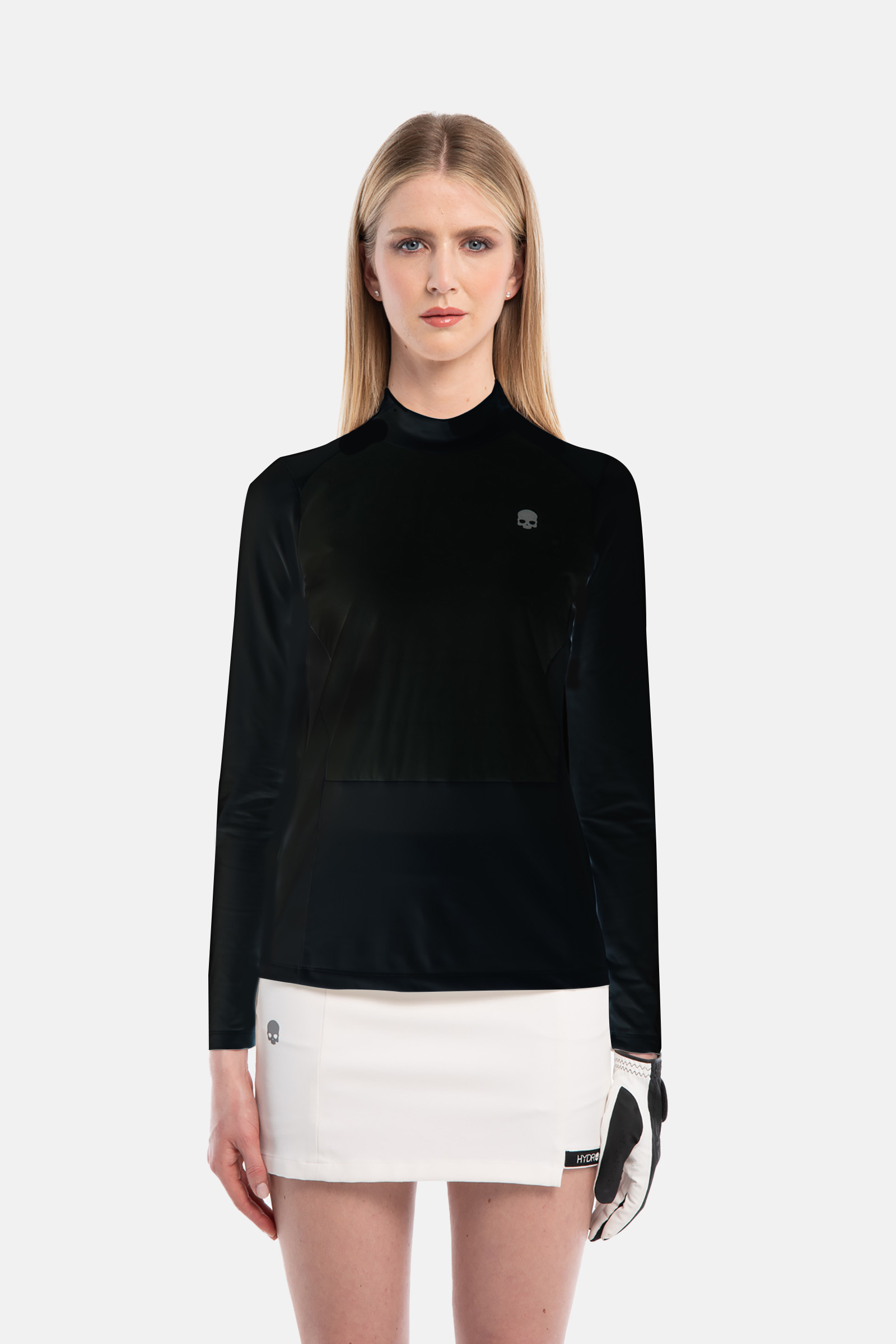 TECH ROLL NECK LS - Hydrogen - Luxury Sportwear