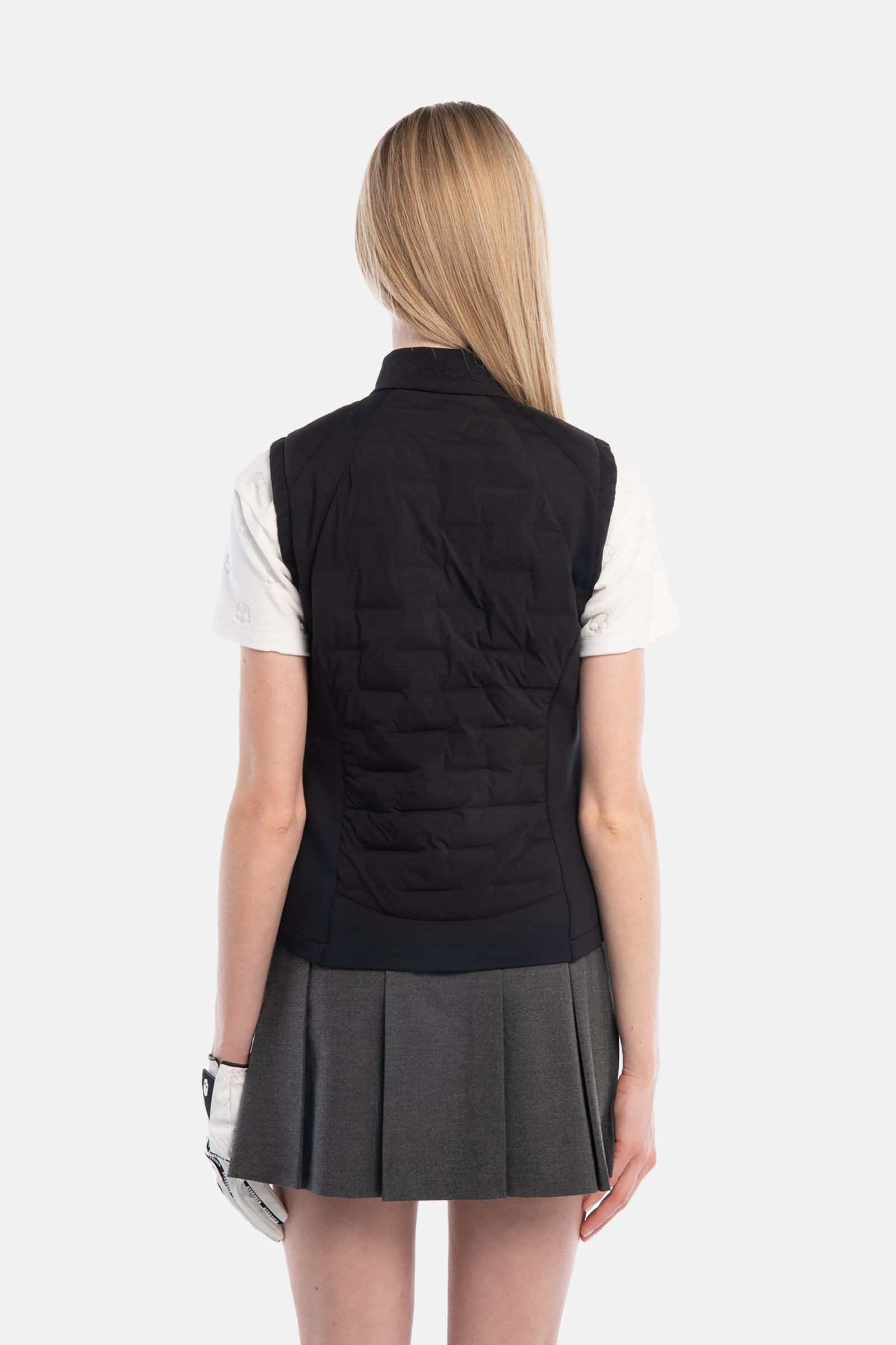 TECH DOWN VEST - BLACK - Hydrogen - Luxury Sportwear