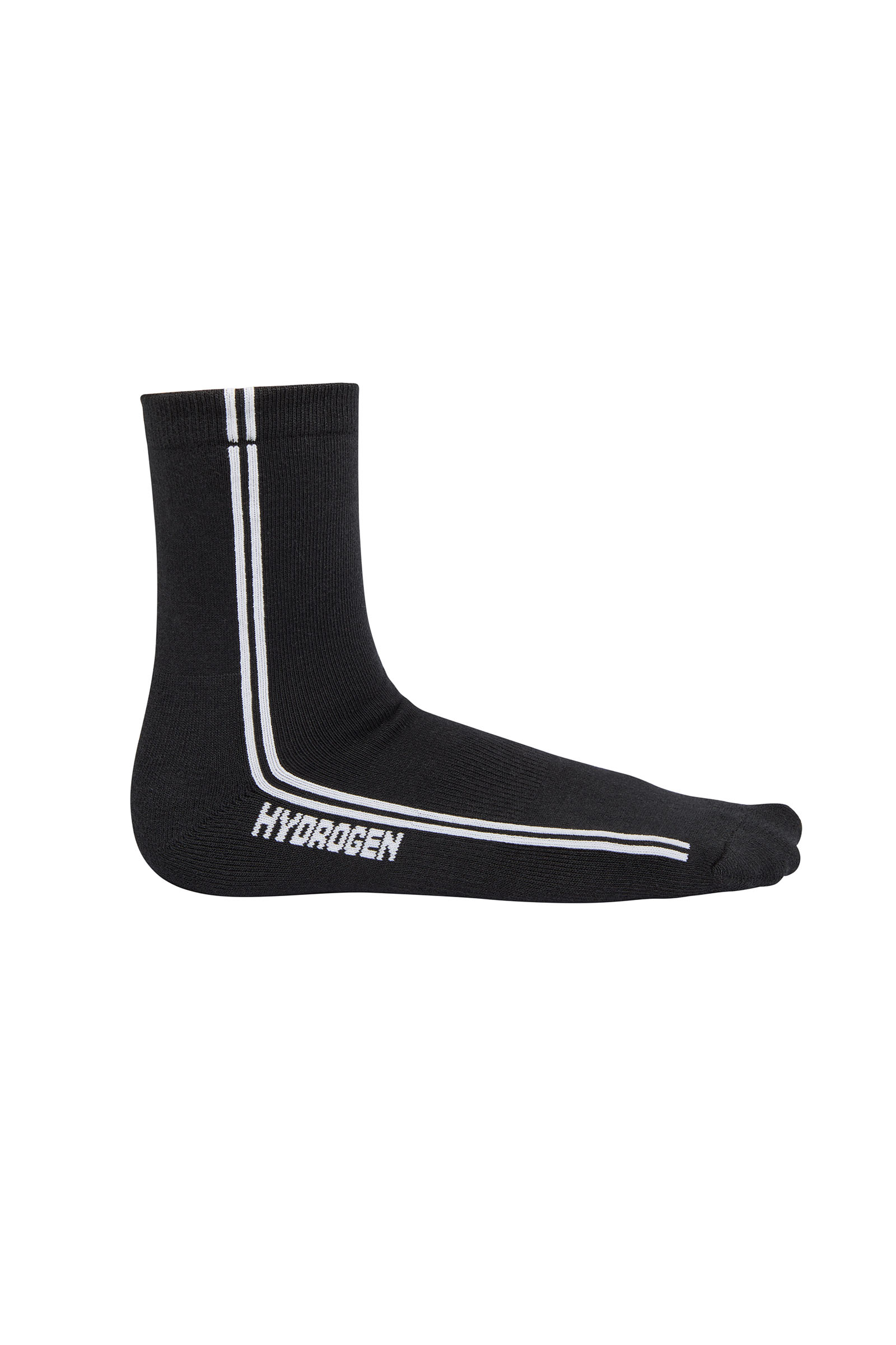 WOMAN MIDDLE SOCKS - BLACK - Hydrogen - Luxury Sportwear