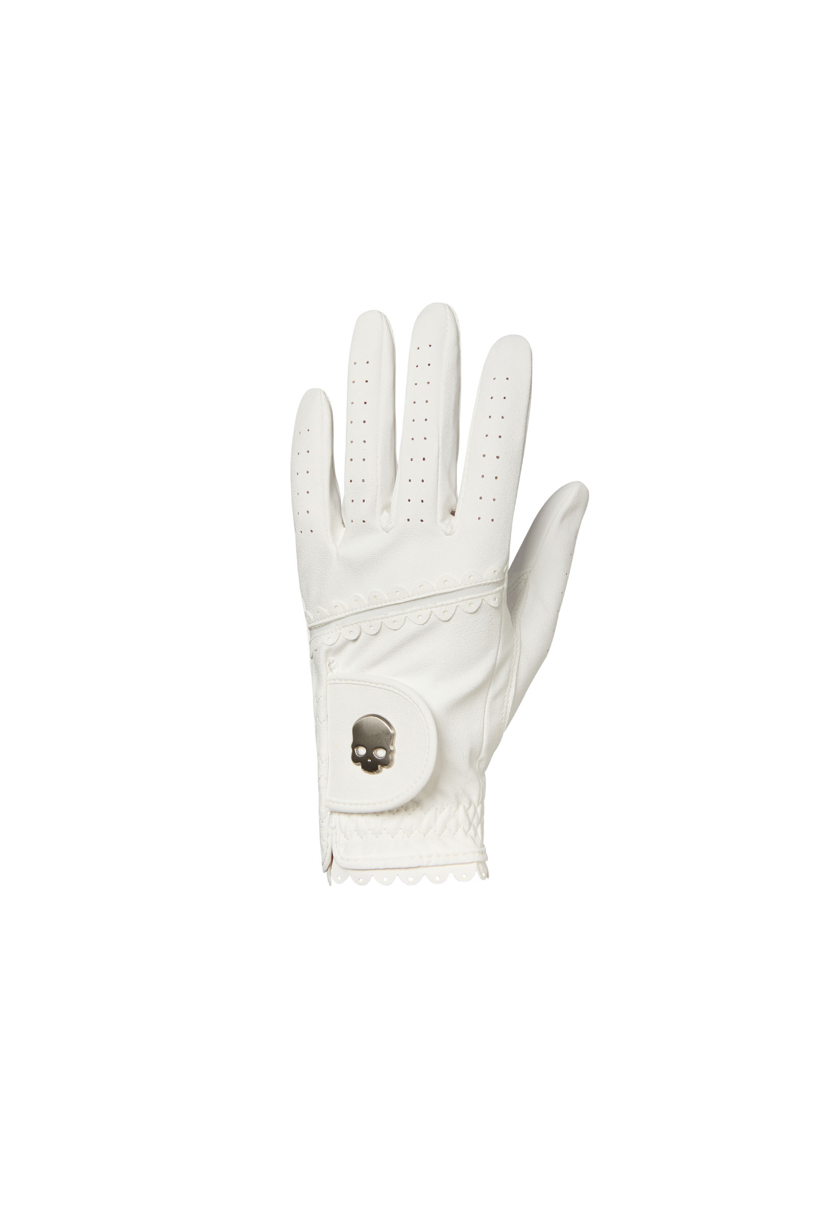 WOMAN GOLF GLOVES - WHITE - Hydrogen - Luxury Sportwear