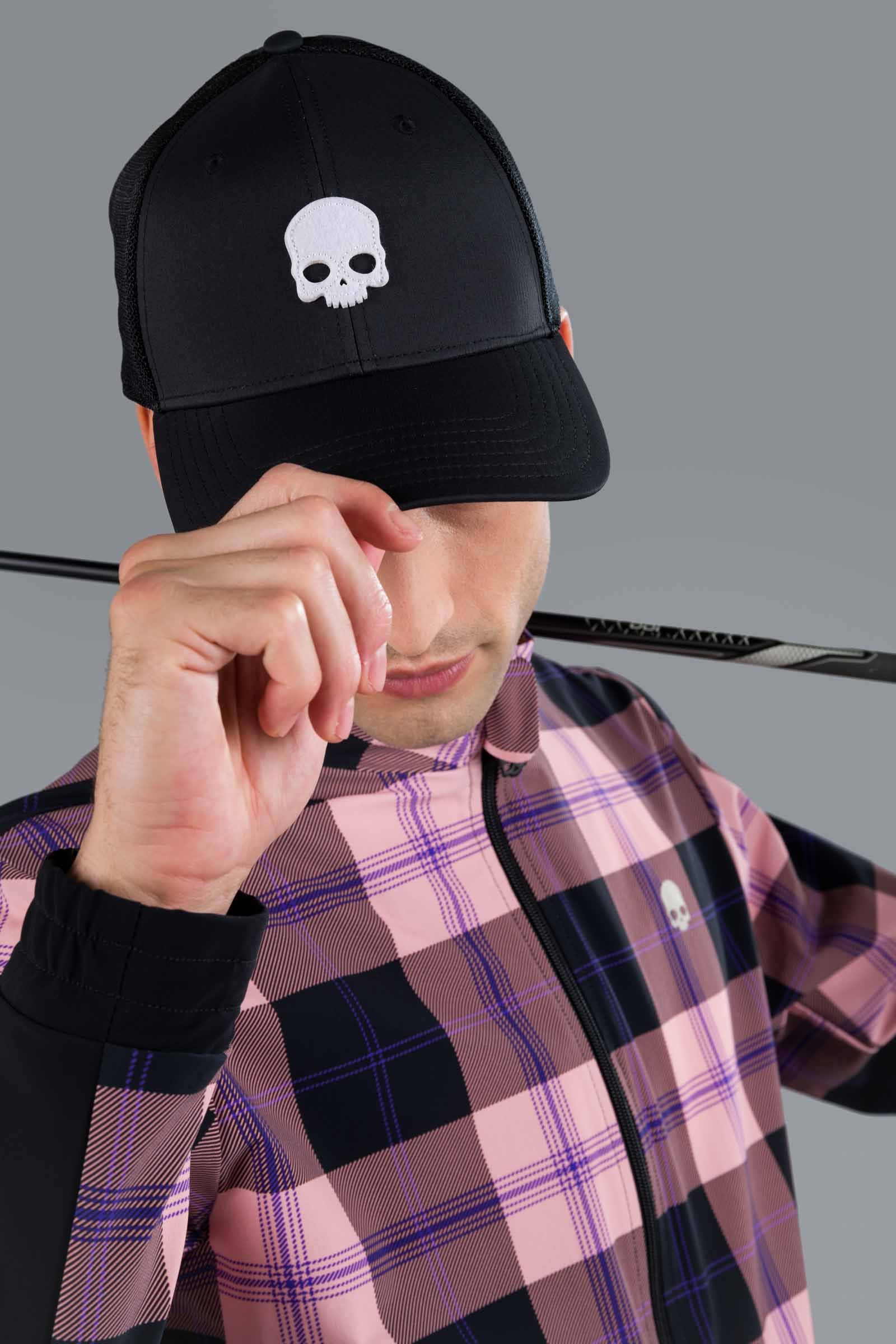 GOLF JKT - DIS. 2 PINK/BLACK - Abbigliamento sportivo | Hydrogen