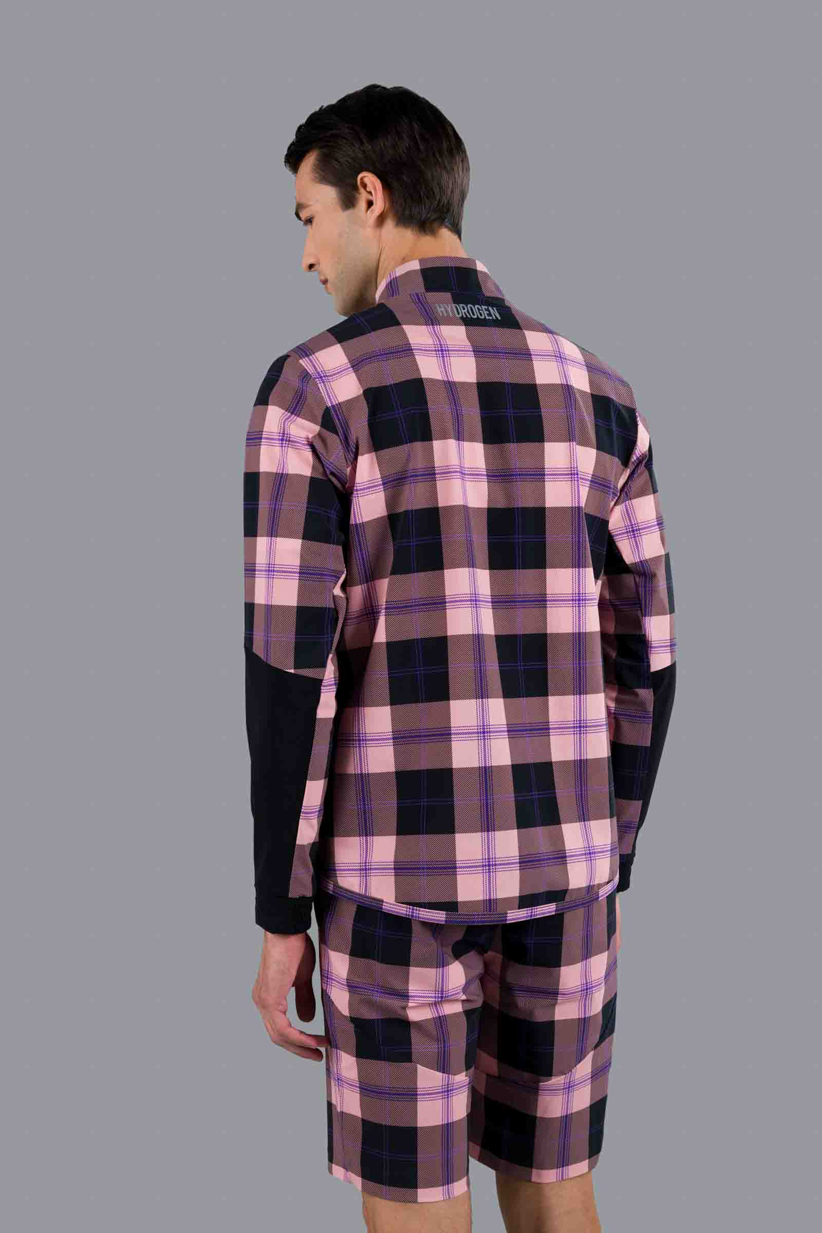 GOLF JKT - DIS. 2 PINK/BLACK - Abbigliamento sportivo | Hydrogen