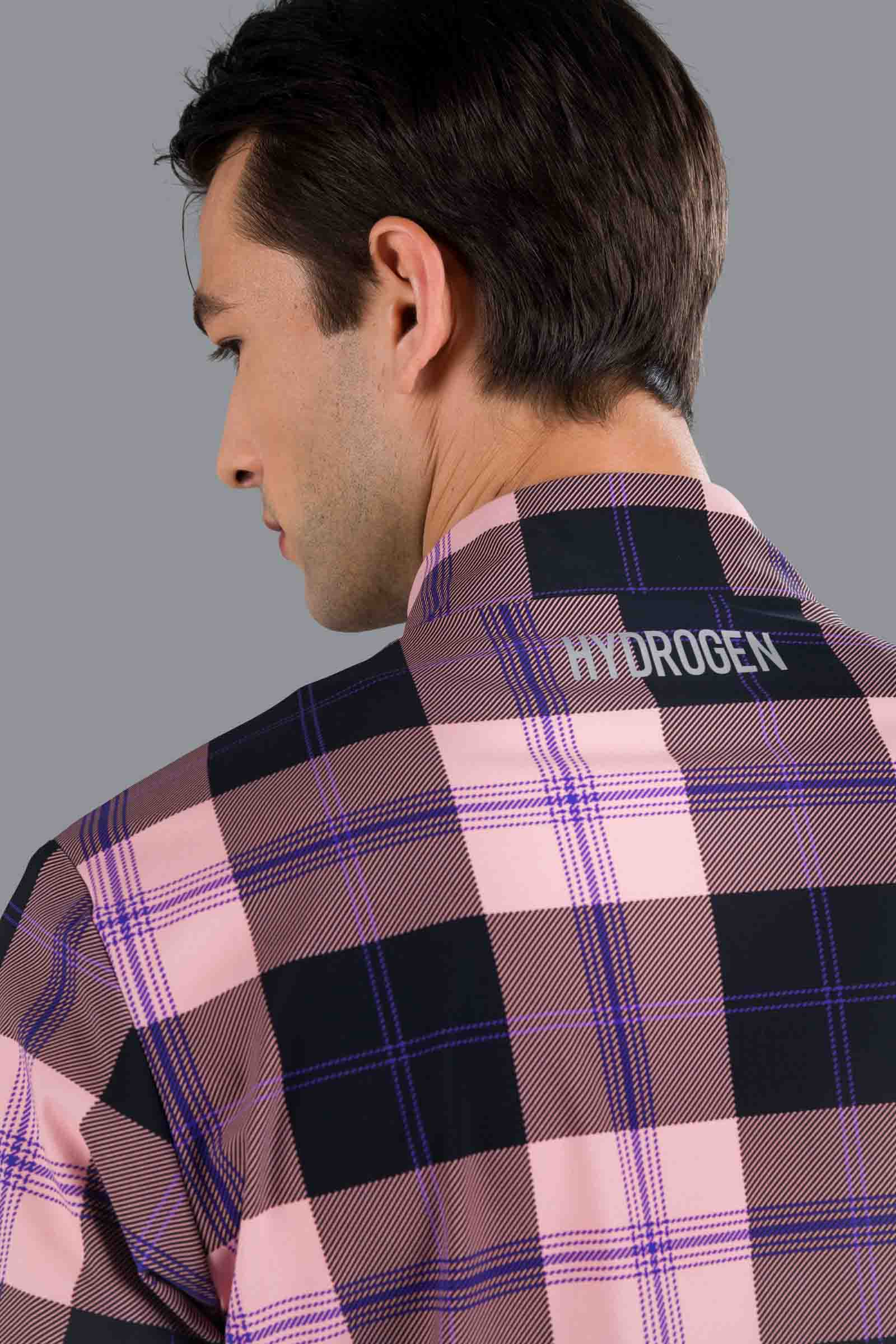 GOLF JKT - DIS. 2 PINK/BLACK - Abbigliamento sportivo | Hydrogen