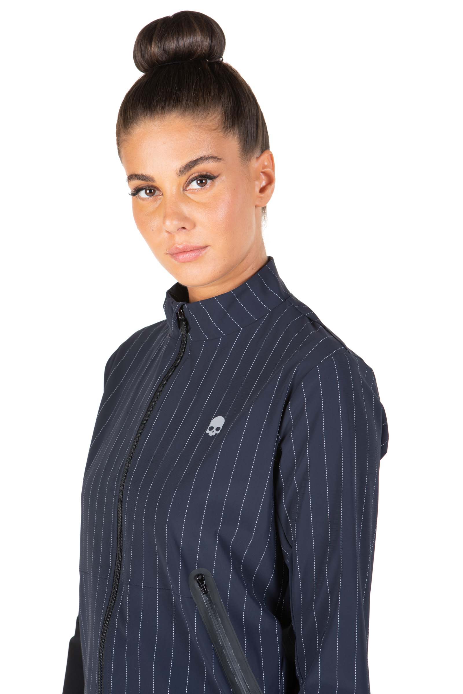 GOLF JKT - BLUE NAVY STRIPE WHITE - Hydrogen - Luxury Sportwear