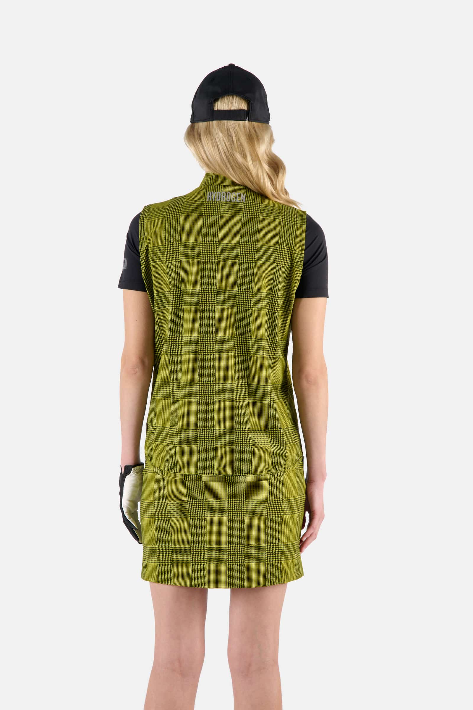 GOLF VEST - YELLOW,BLACK - Hydrogen - Luxury Sportwear