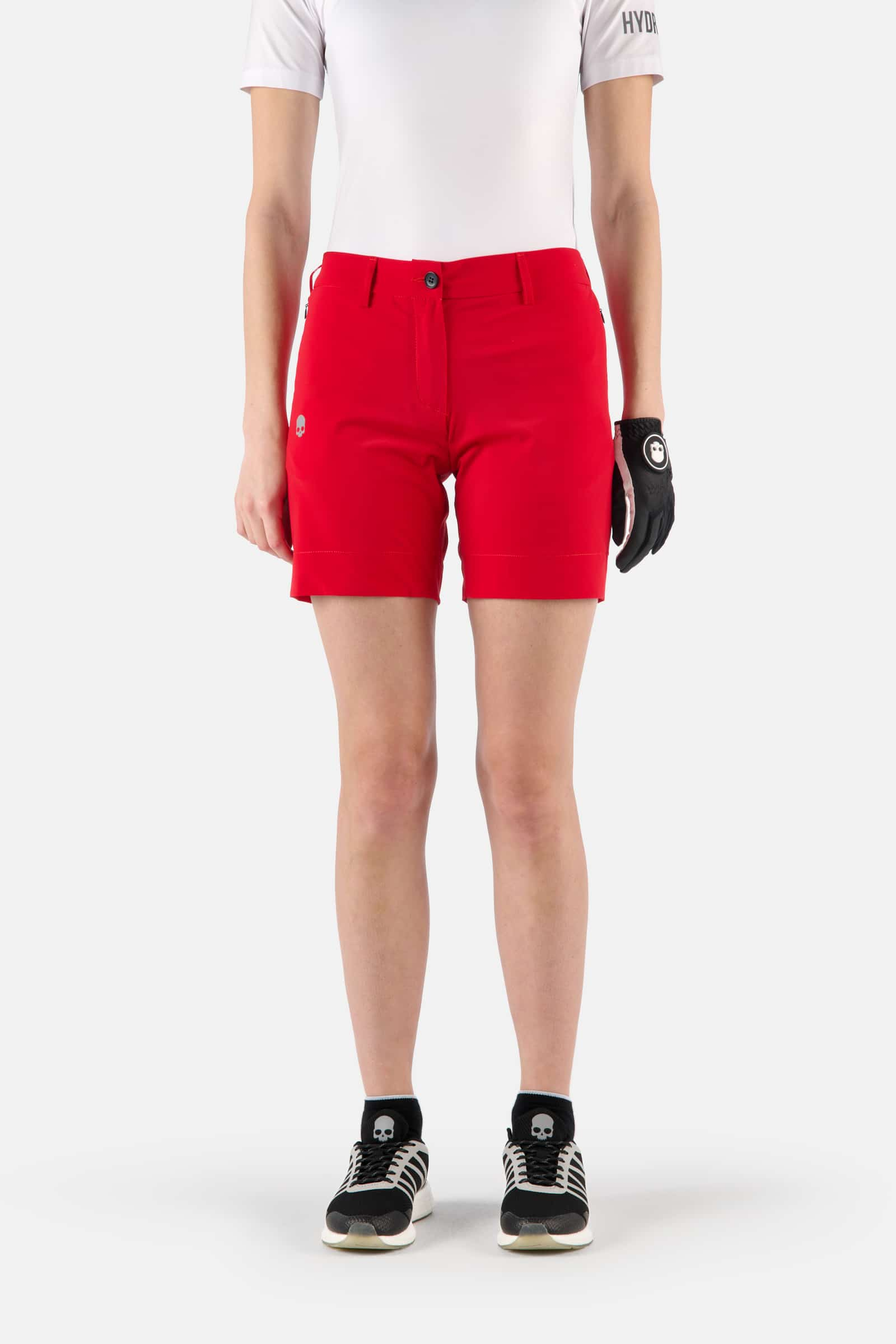 GOLF SHORTS - RED - Hydrogen - Luxury Sportwear