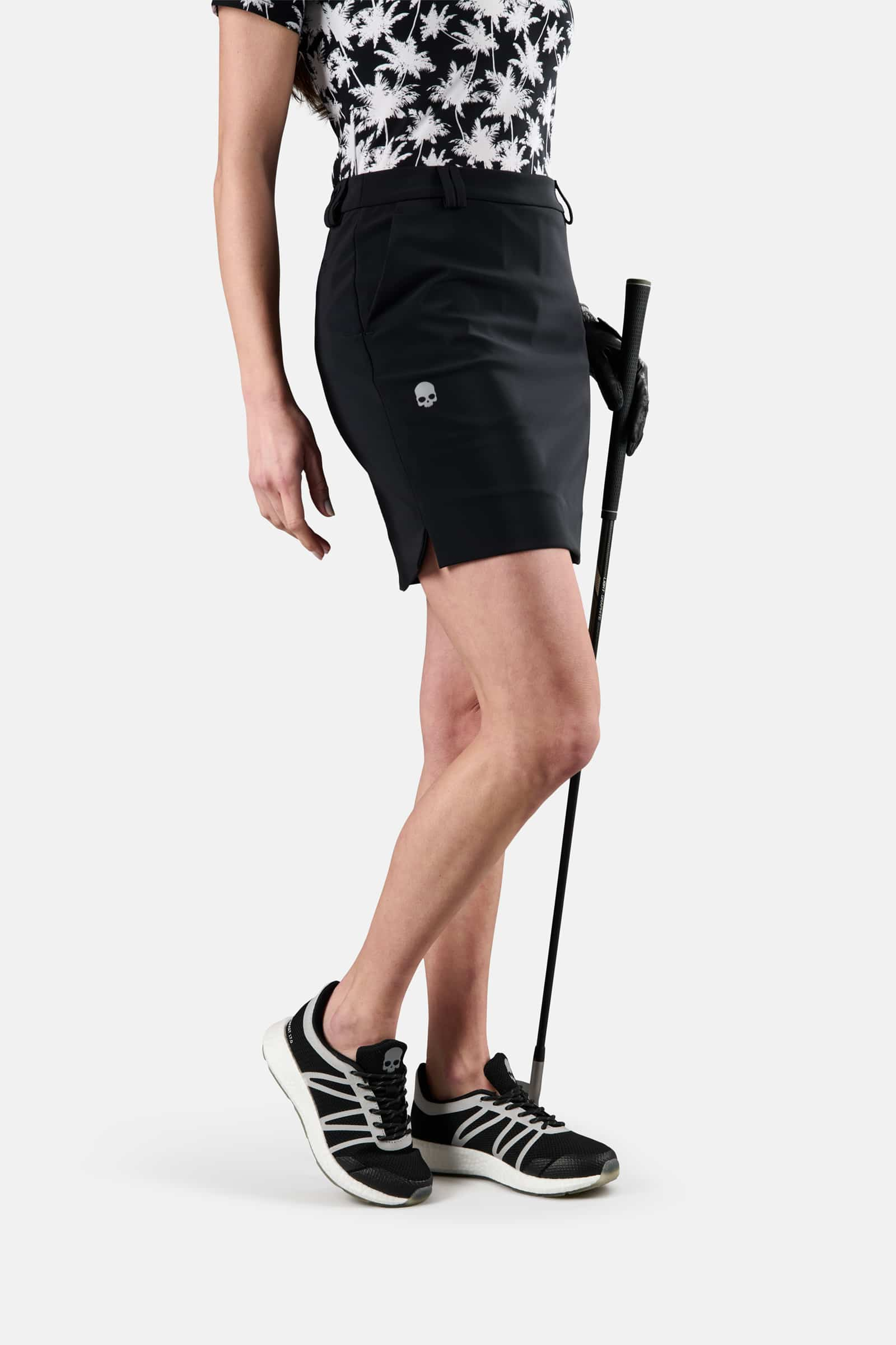 WINTER GOLF TECH SKIRT - BLACK - Hydrogen - Luxury Sportwear