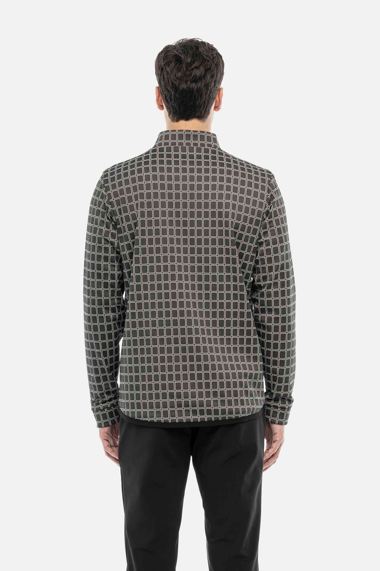 TILES REVERSIBLE TECH JACKET - GREY - Hydrogen - Luxury Sportwear