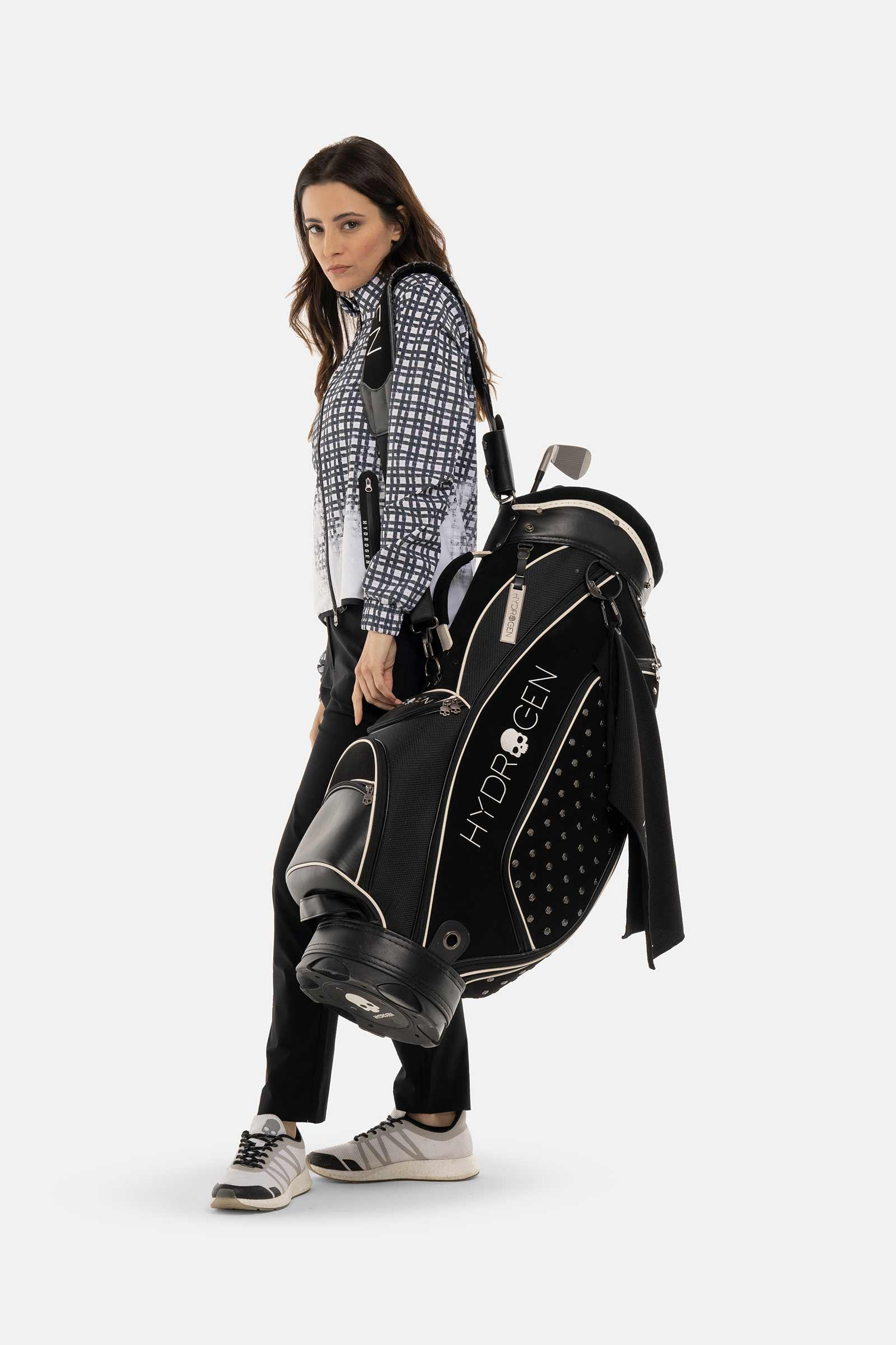 PAINTED TARTAN TECH JACKET - TARTAN - Hydrogen - Luxury Sportwear