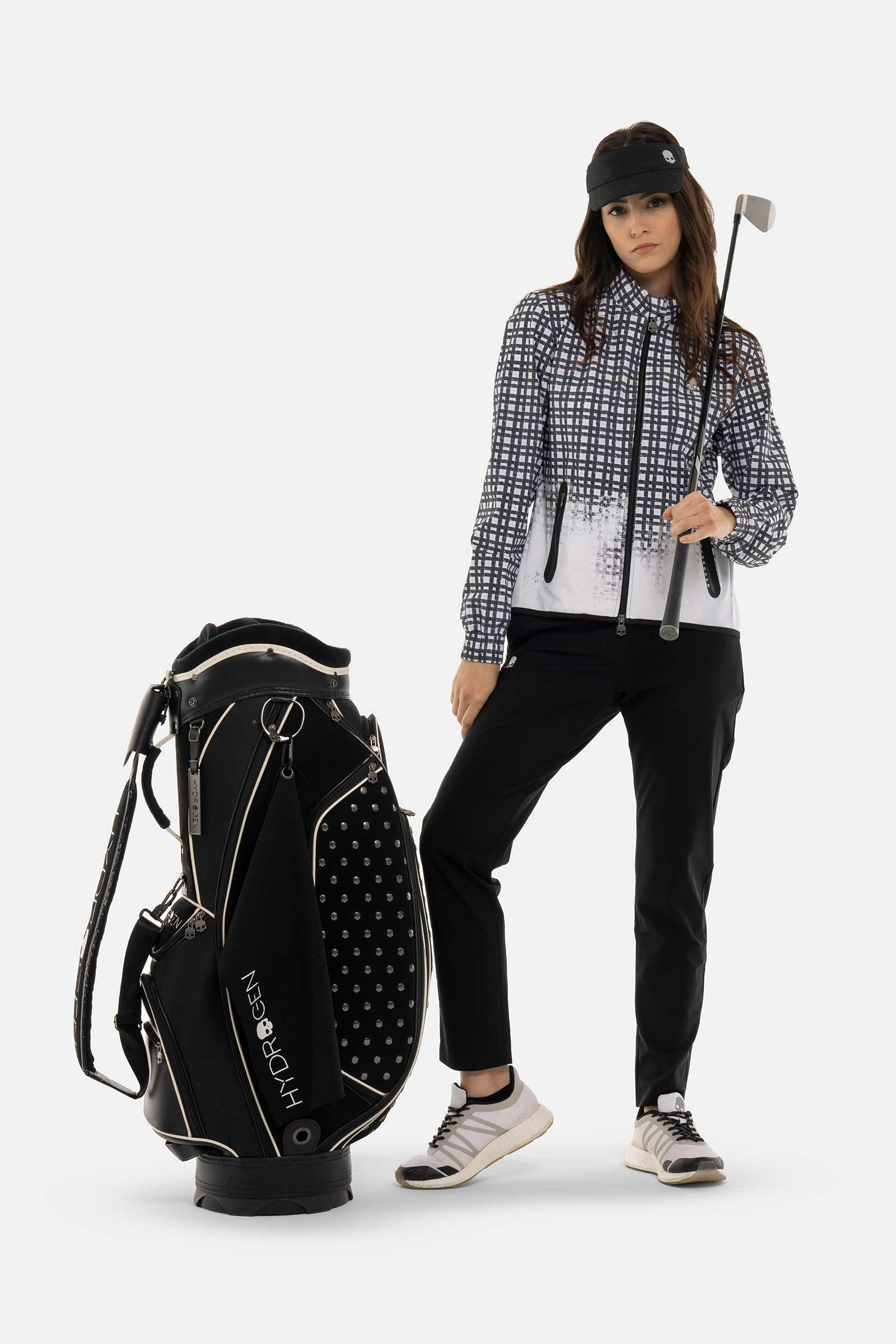 PAINTED TARTAN TECH JACKET - TARTAN - Hydrogen - Luxury Sportwear