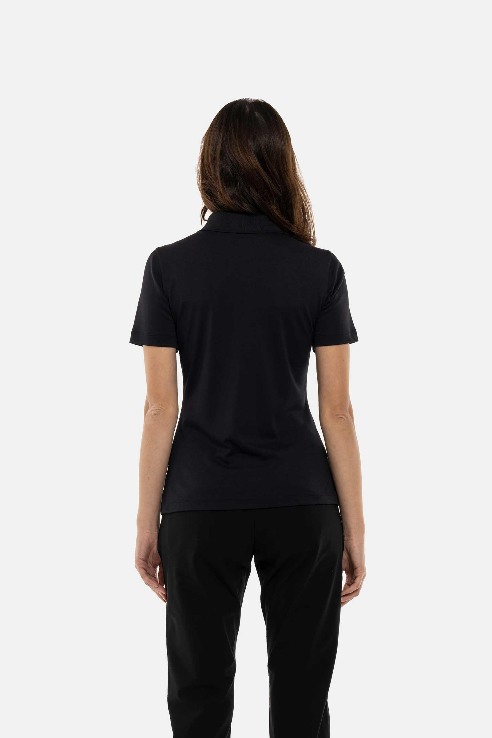 LINE TECH POLO PIQUET - BLUE - Hydrogen - Luxury Sportwear