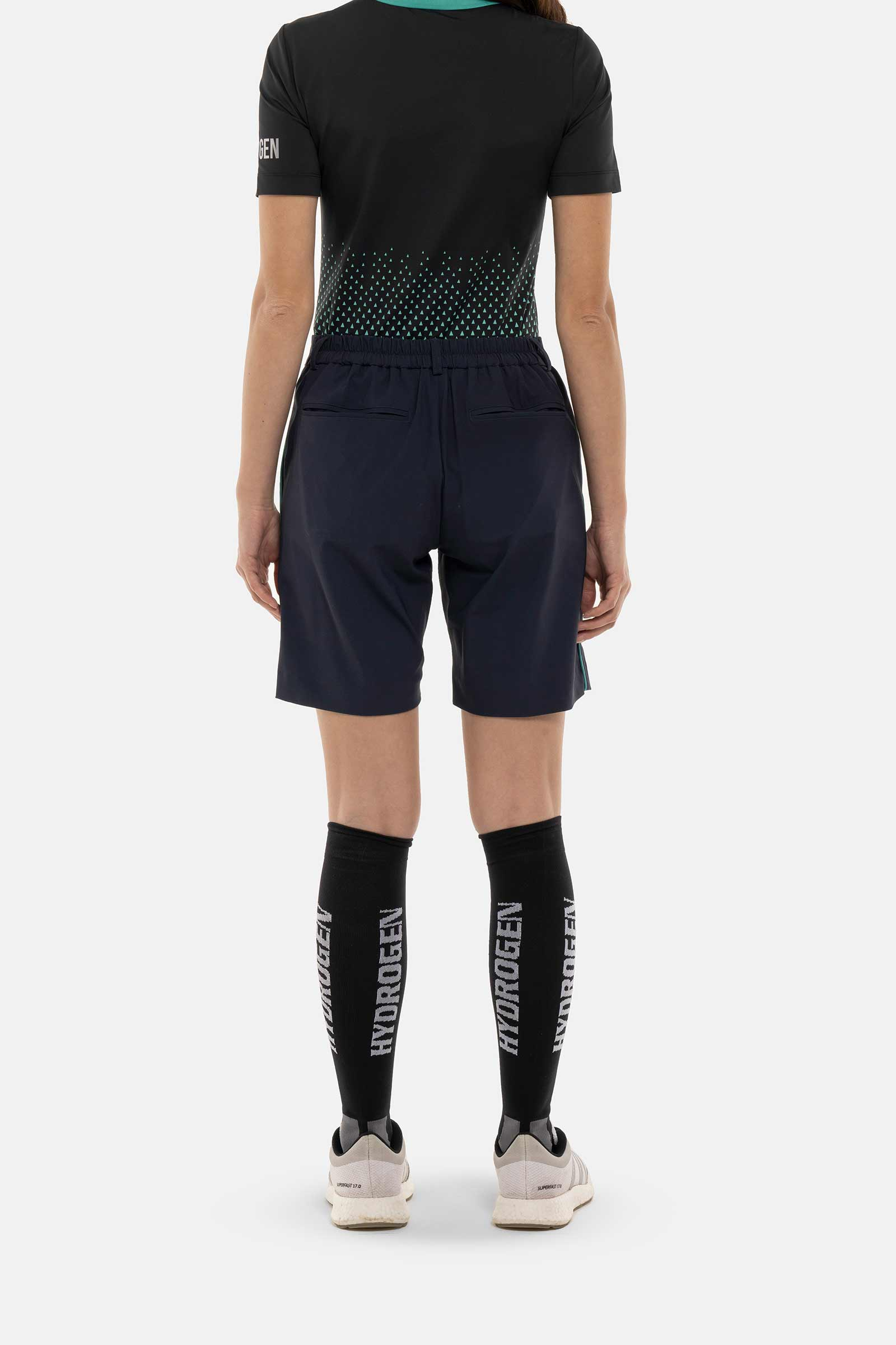 LINE TECH SHORTS - BLUE - Hydrogen - Luxury Sportwear