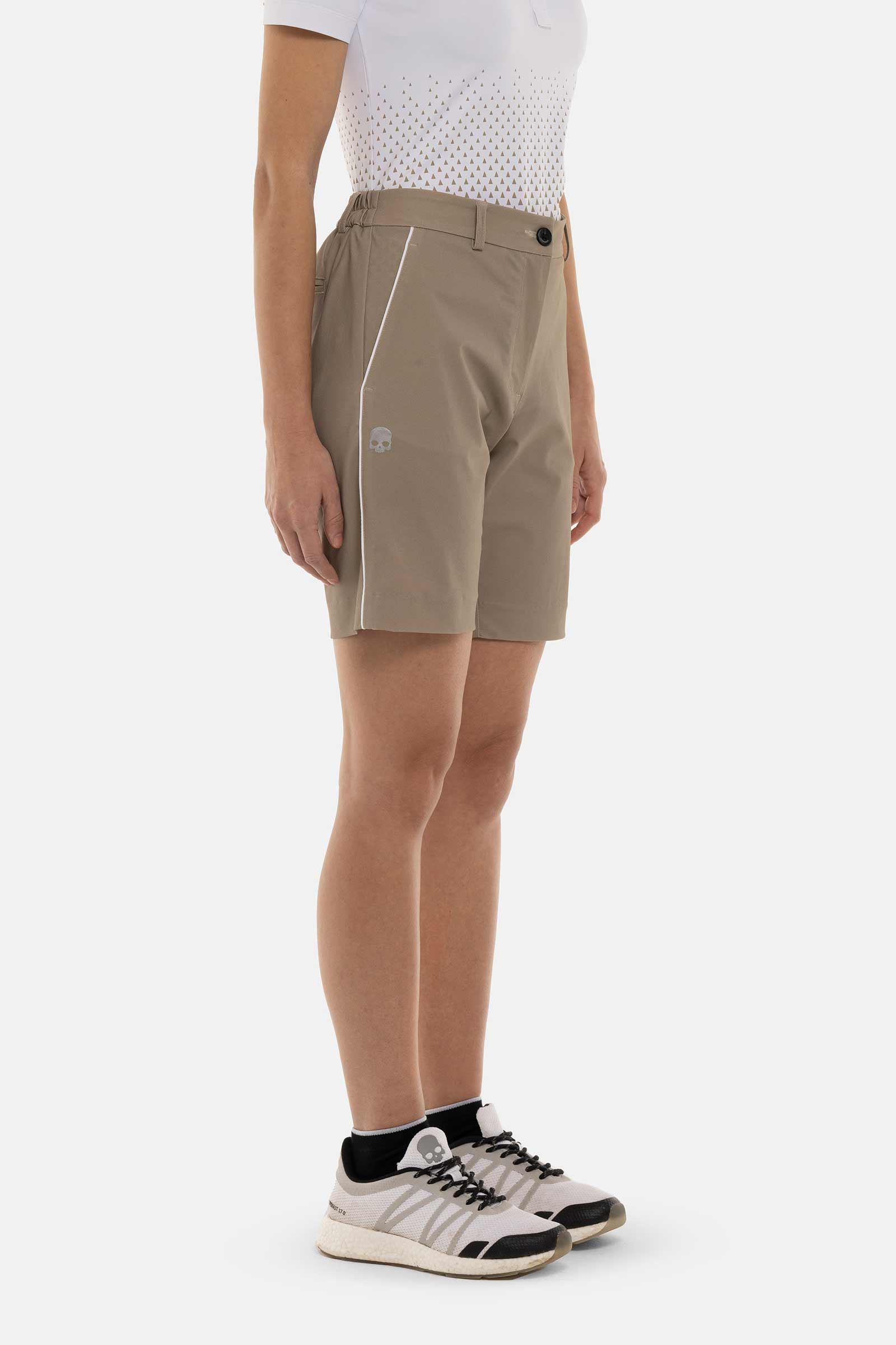 LINE TECH SHORTS - BEIGE - Hydrogen - Luxury Sportwear