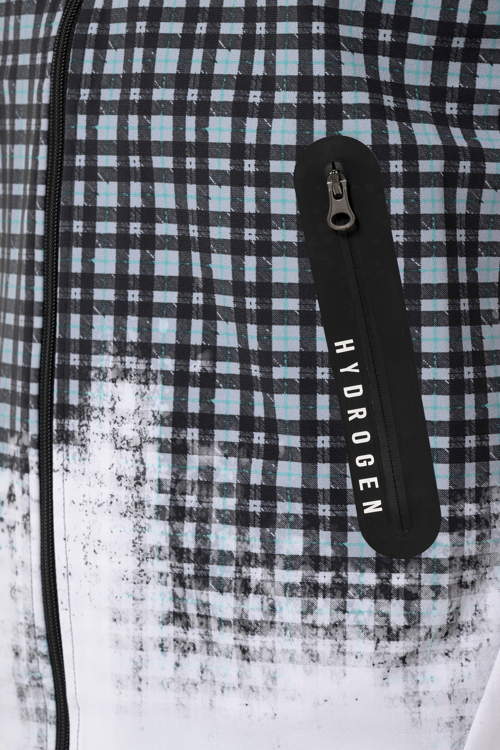 PAINTED TARTAN TECH VEST - TARTAN - Hydrogen - Luxury Sportwear