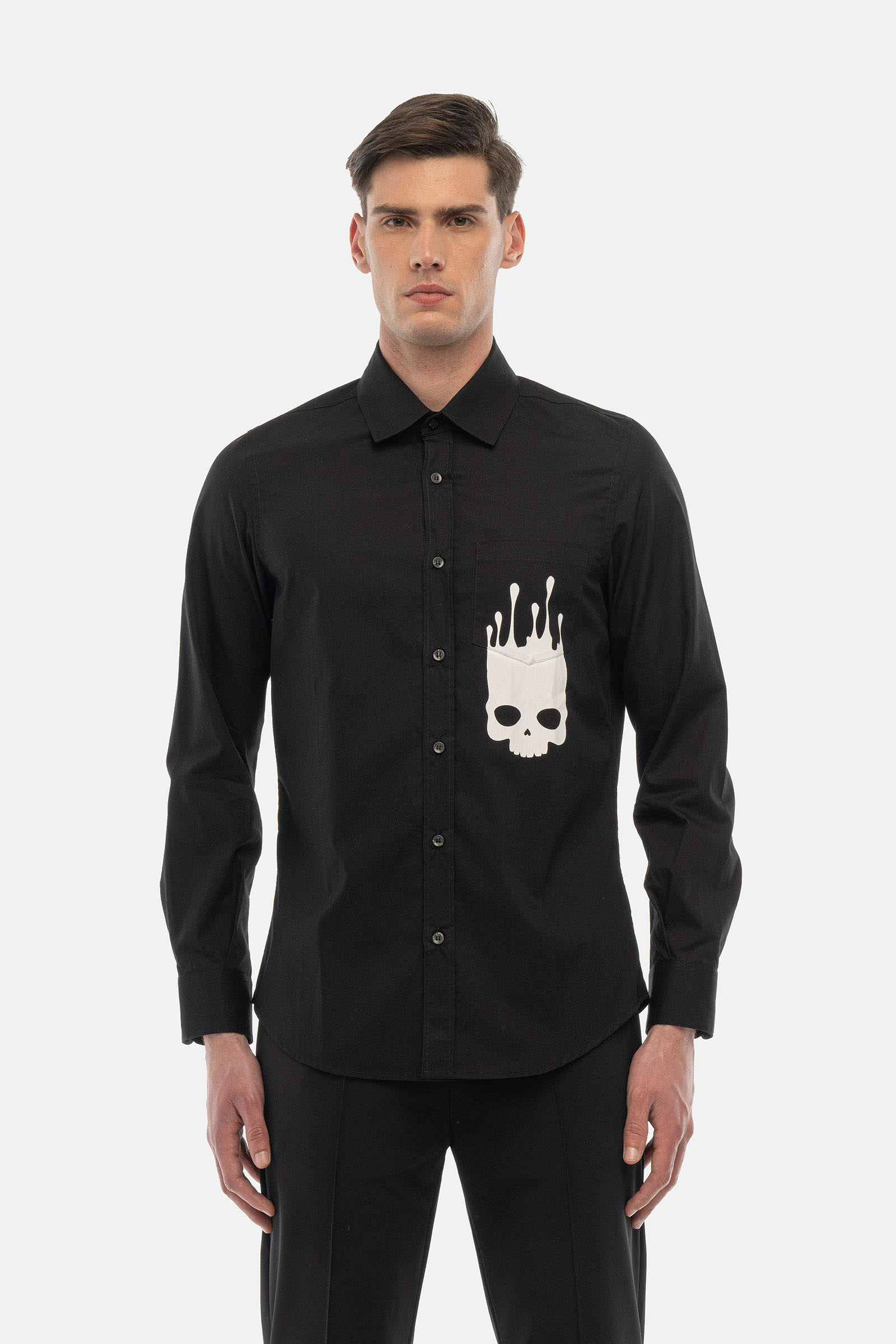 T-shirt Camo - BLACK - Abbigliamento sportivo | Hydrogen
