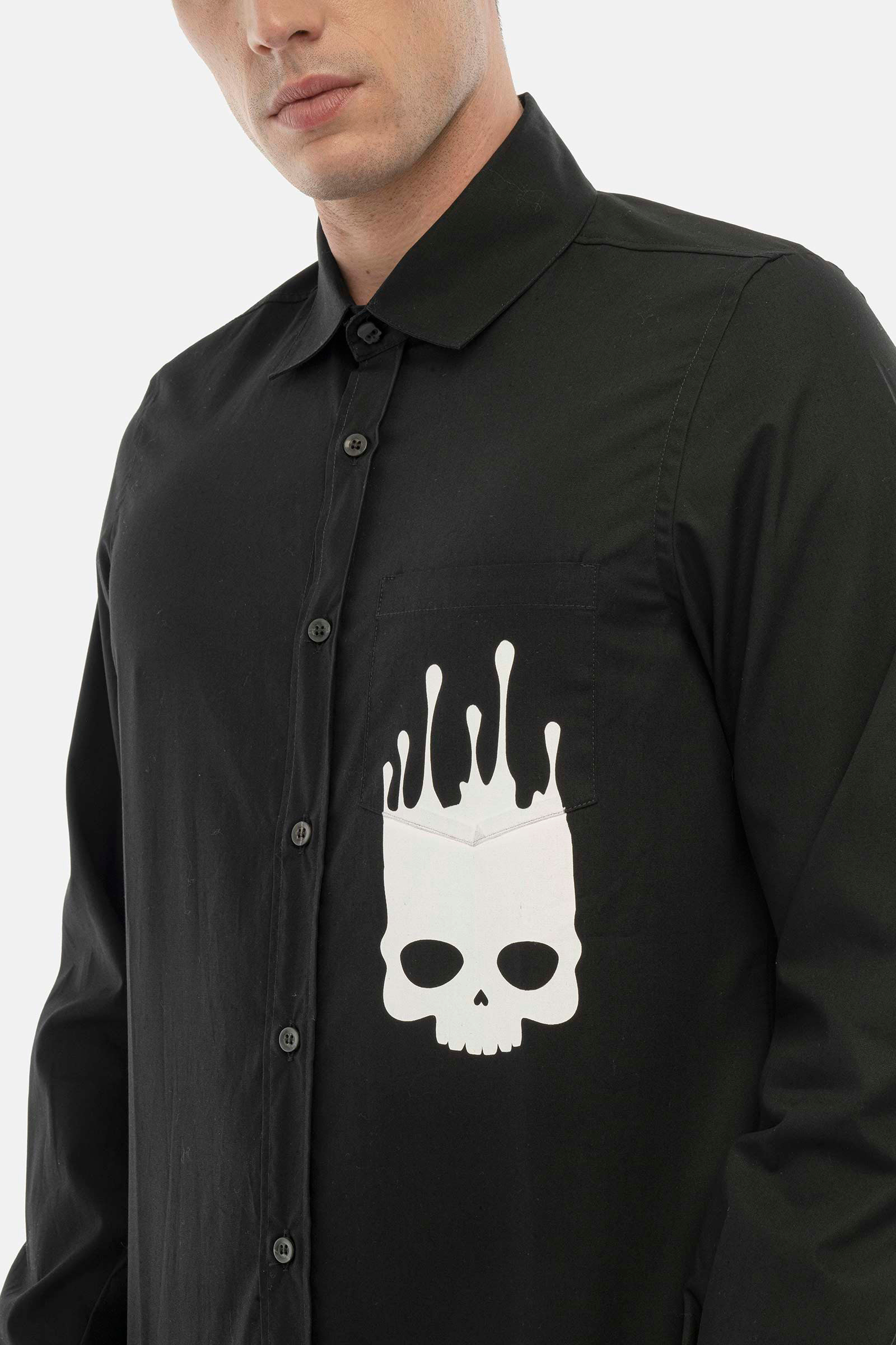T-shirt Camo - BLACK - Abbigliamento sportivo | Hydrogen