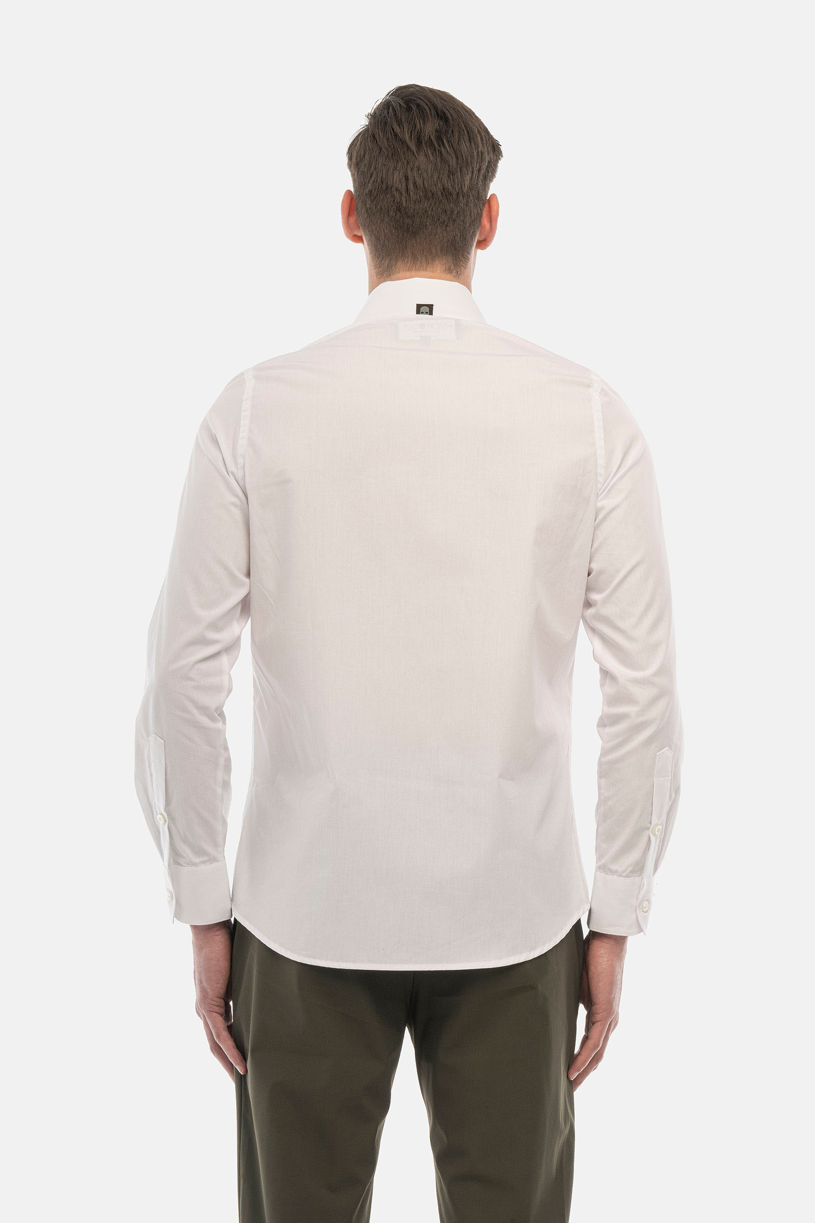 SKETCHES SHIRT - WHITE,BLACK - Hydrogen - Luxury Sportwear