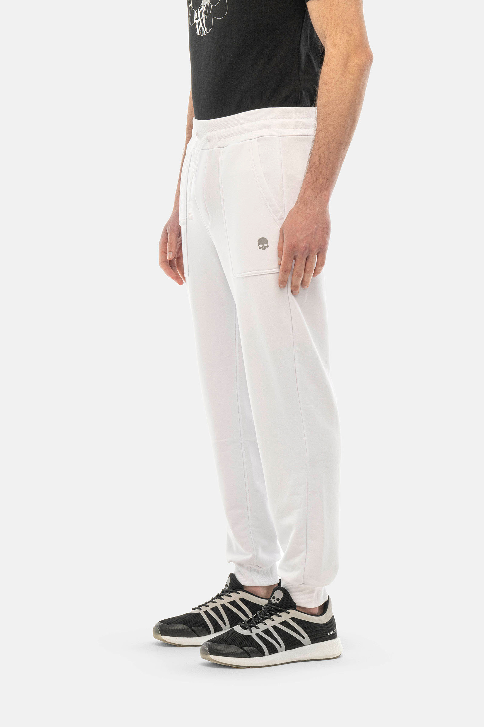 BASIC PANTS - WHITE - Hydrogen - Luxury Sportwear
